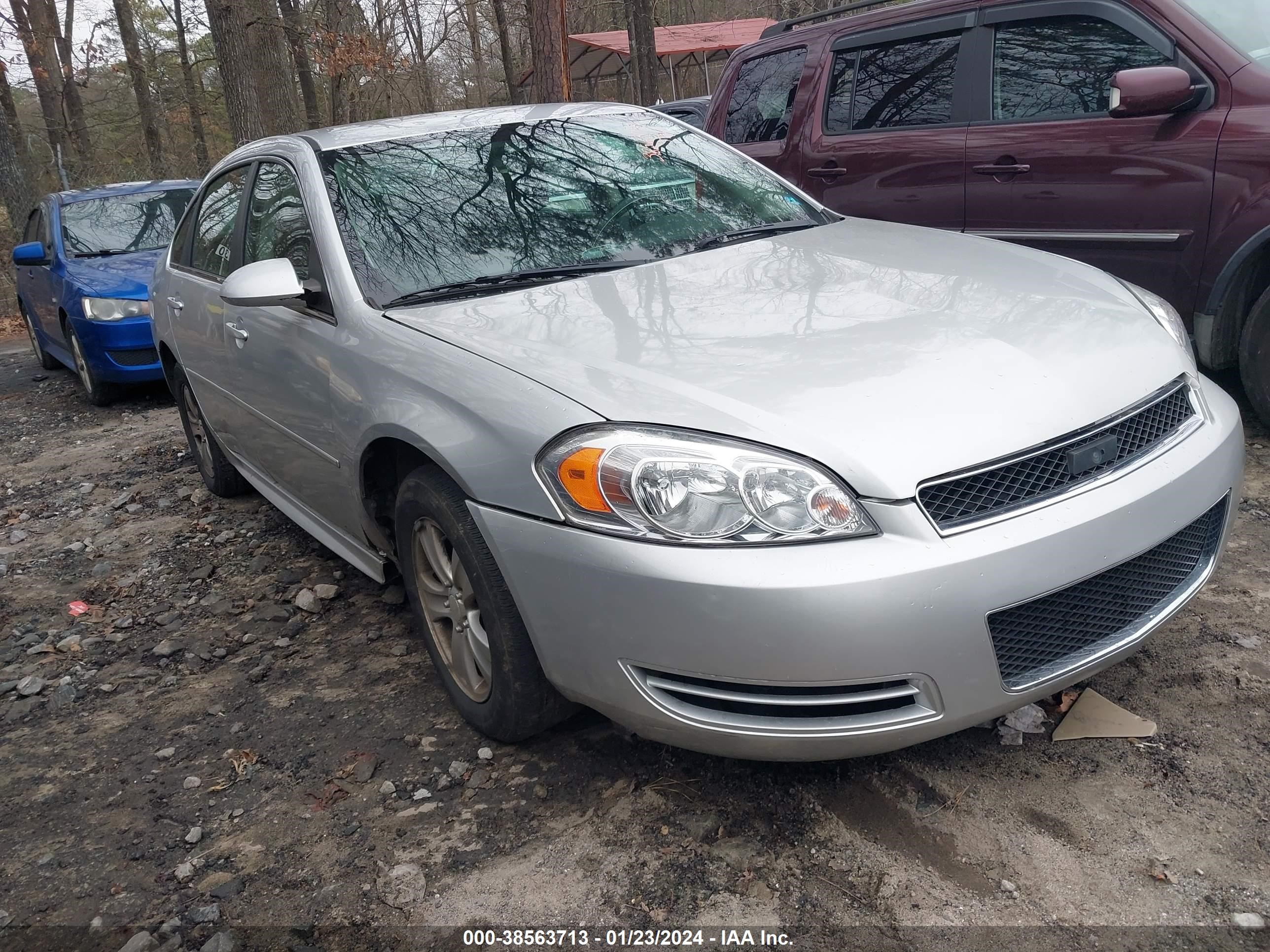 chevrolet impala 2012 2g1wf5e39c1211613