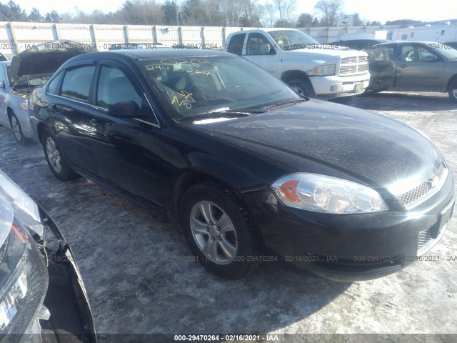 chevrolet impala 2012 2g1wf5e3xc1287731