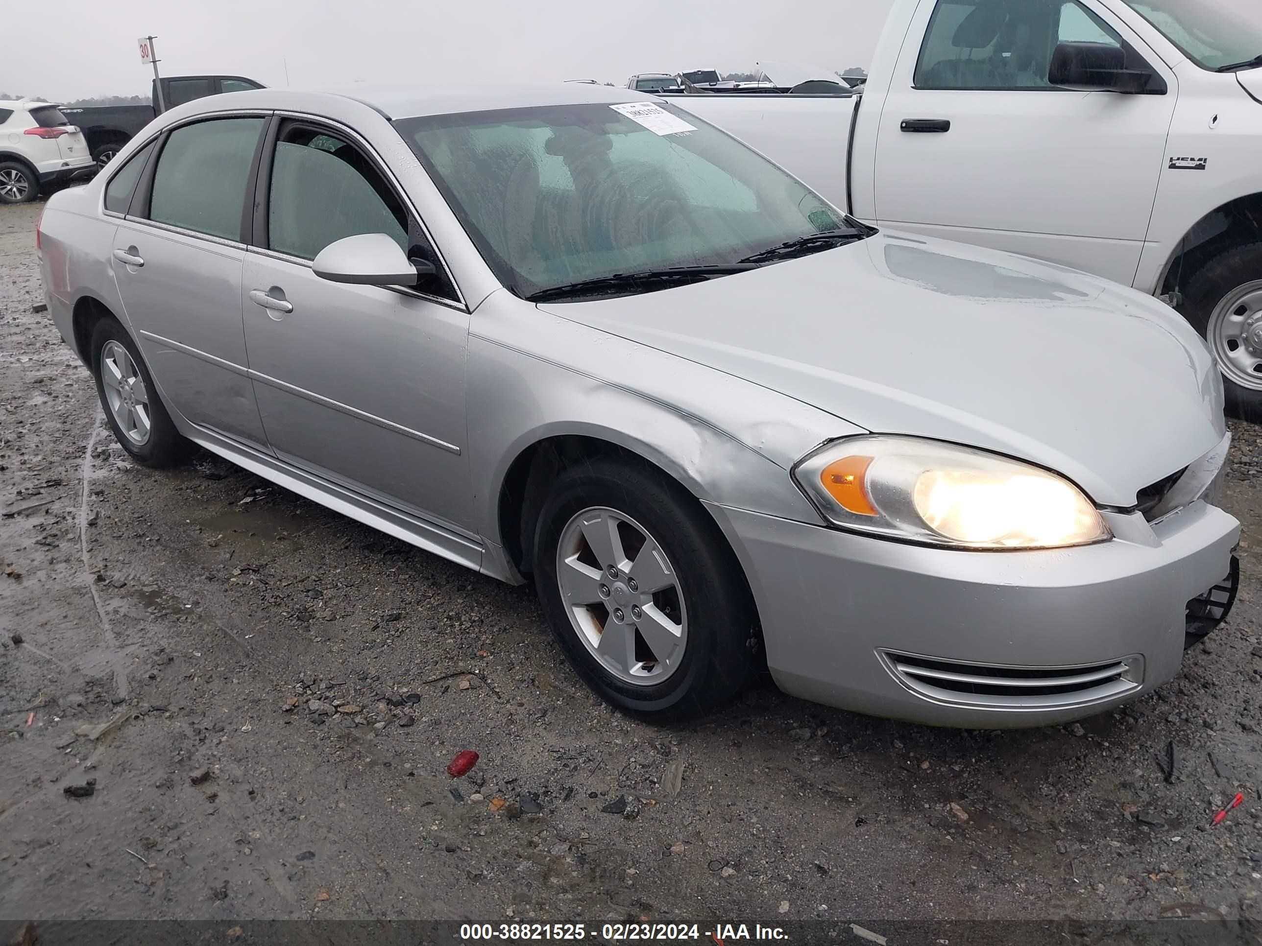 chevrolet impala 2011 2g1wf5ek0b1133714