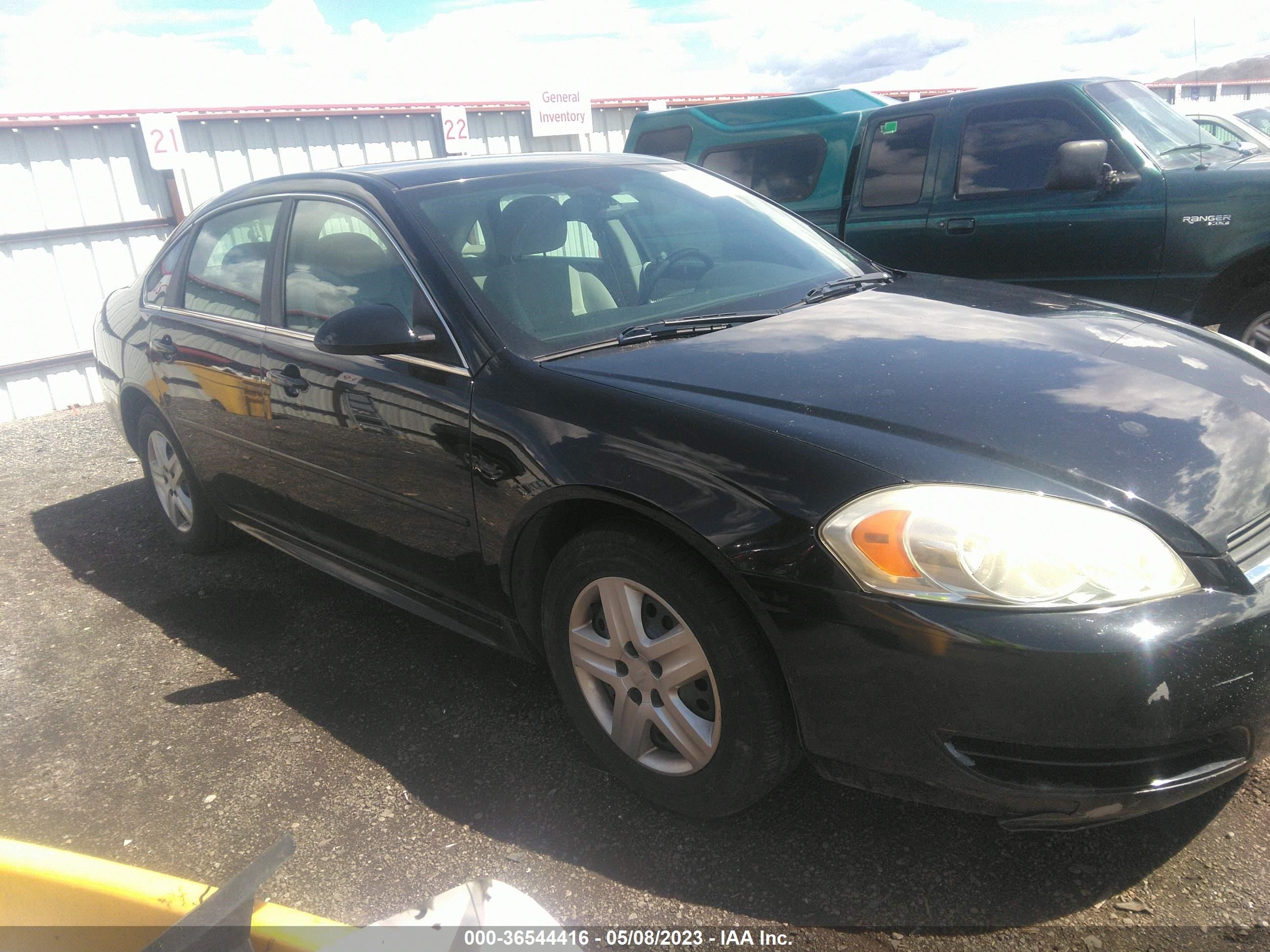 chevrolet impala 2011 2g1wf5ek0b1138590