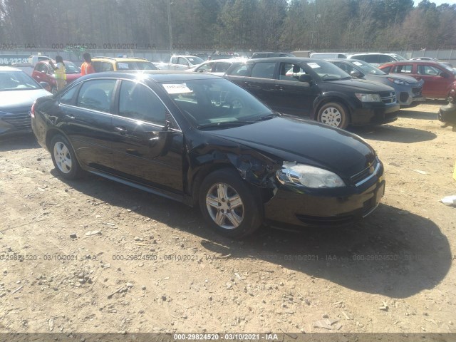 chevrolet impala 2011 2g1wf5ek0b1269079