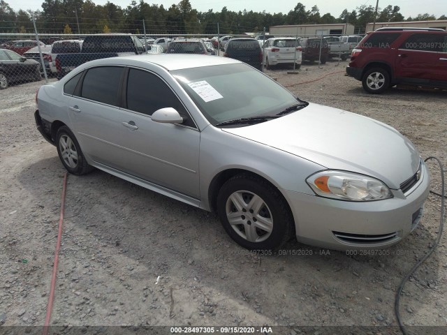 chevrolet impala 2011 2g1wf5ek0b1275982