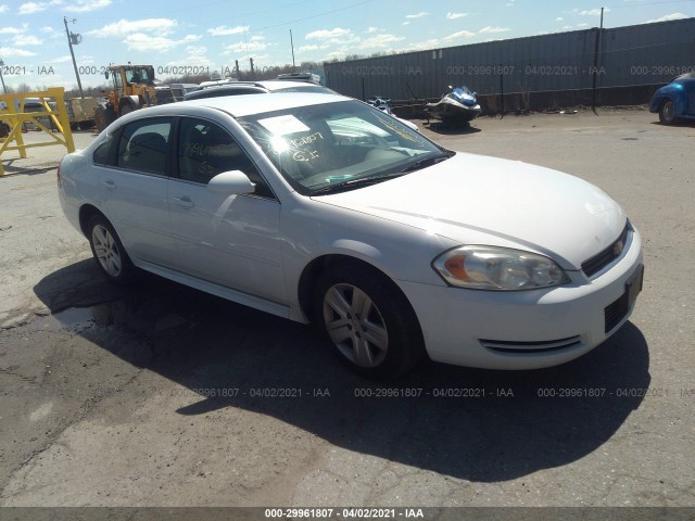 chevrolet impala 2011 2g1wf5ek7b1168881