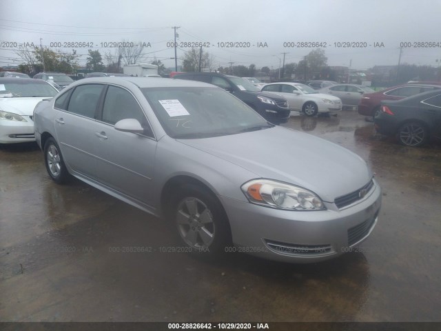 chevrolet impala 2011 2g1wf5ek7b1311375