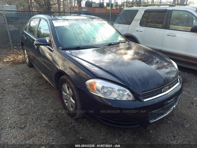 chevrolet impala 2011 2g1wf5ek8b1296627