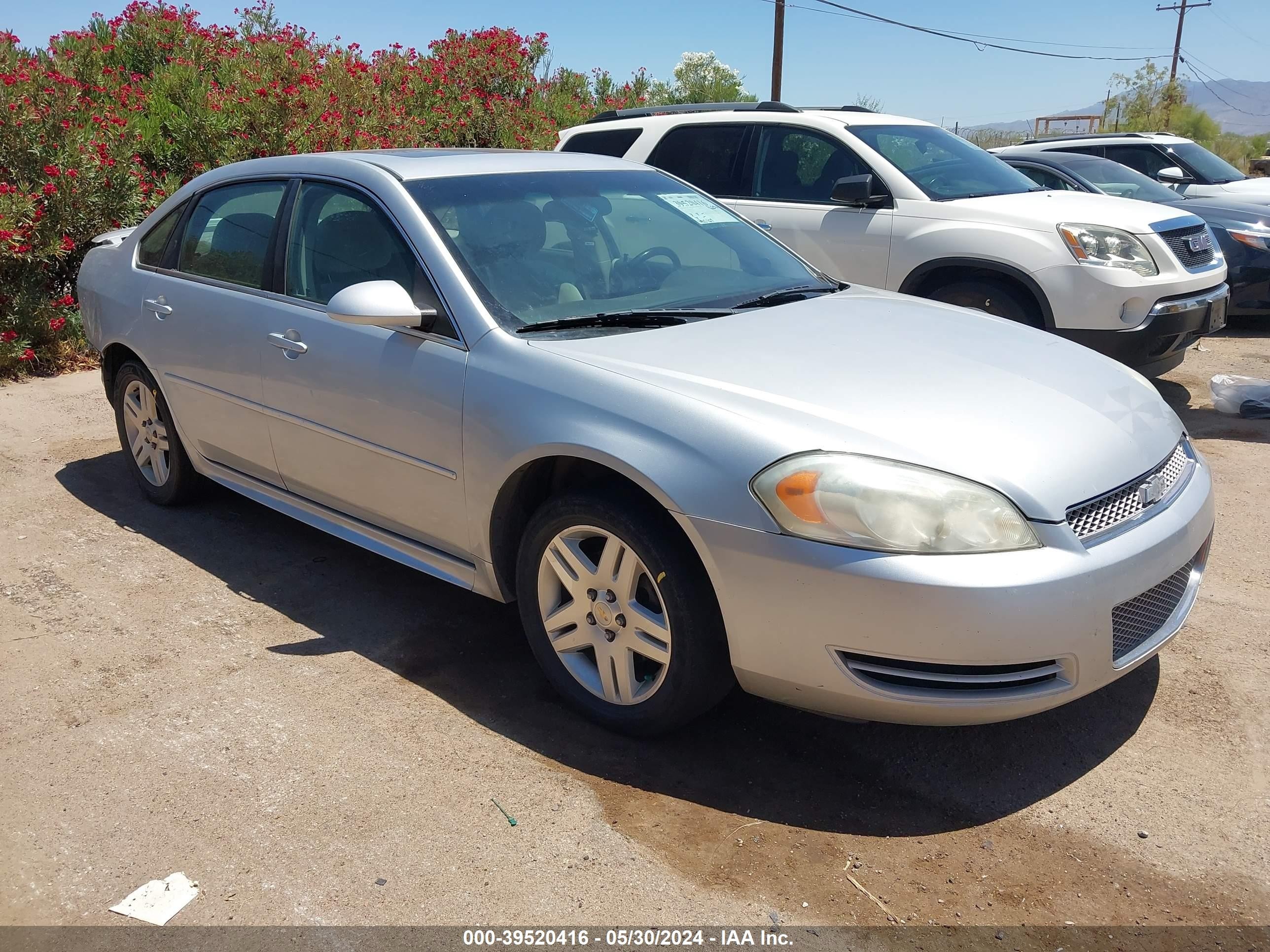 chevrolet impala 2012 2g1wg5e31c1113091