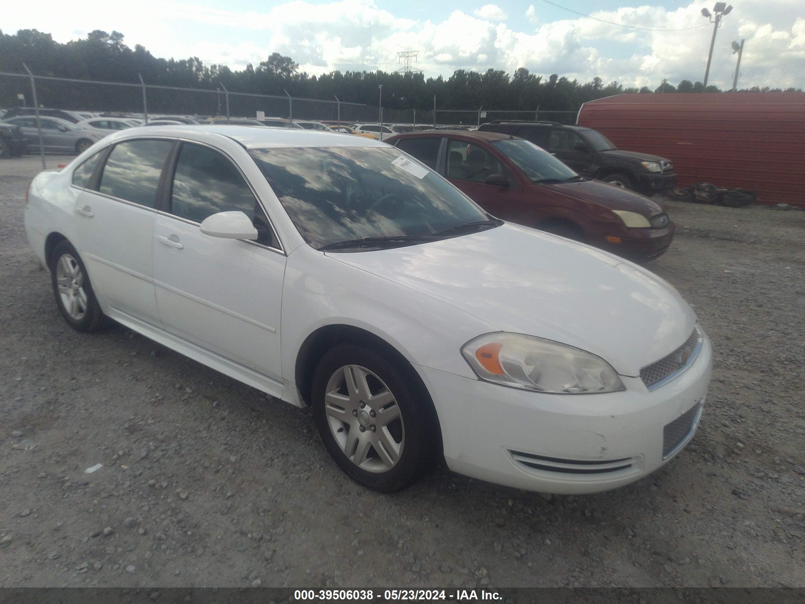 chevrolet impala 2012 2g1wg5e33c1188620