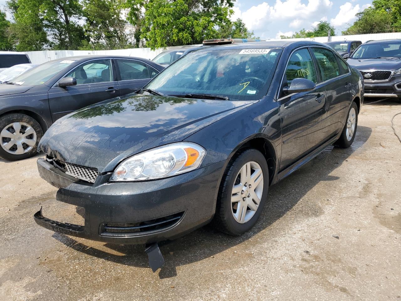 chevrolet impala 2012 2g1wg5e36c1280126