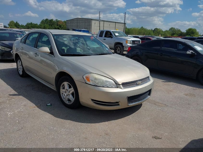 chevrolet impala lt 2012 2g1wg5e38c1225998