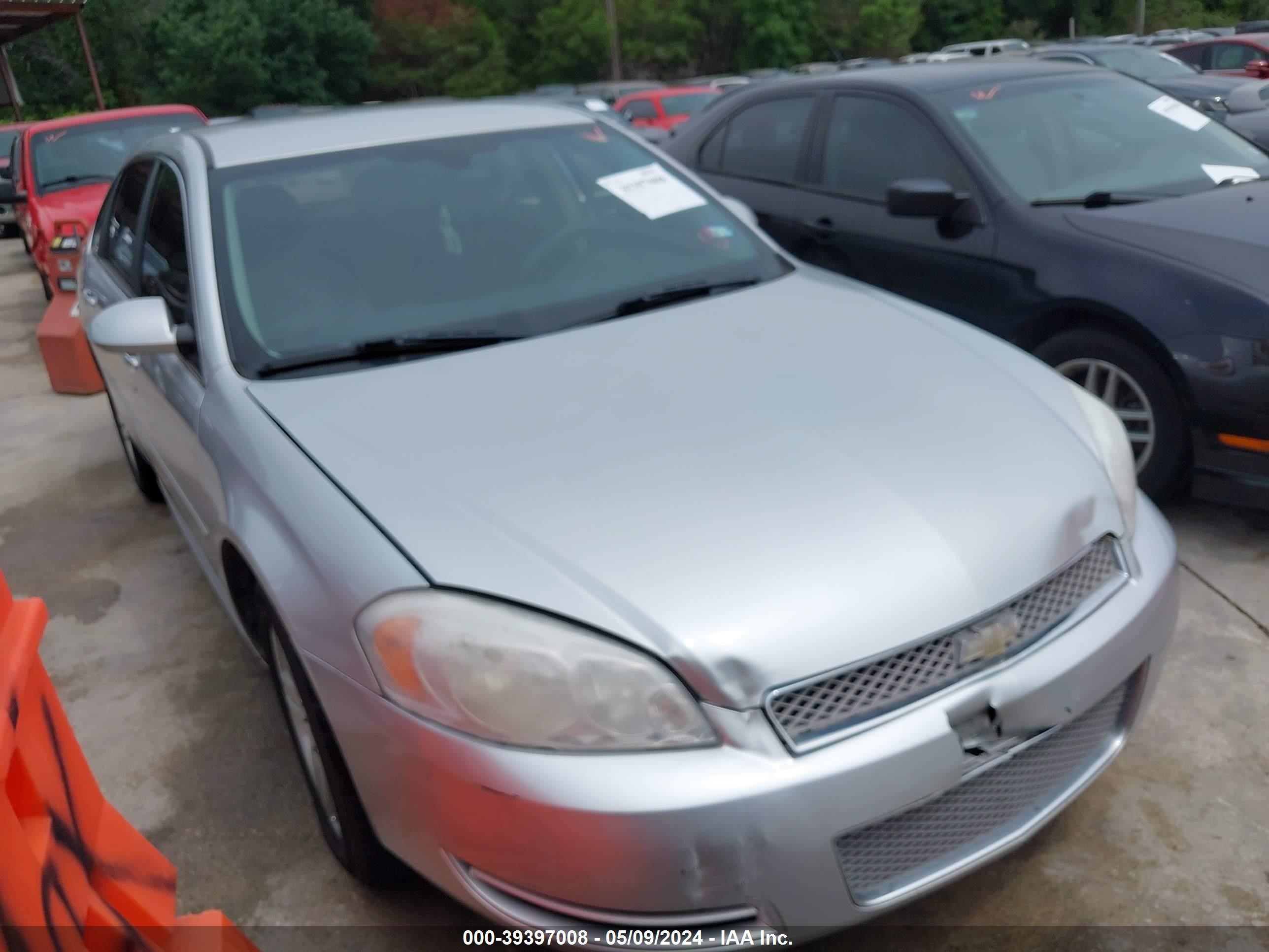 chevrolet impala 2012 2g1wg5e38c1321405