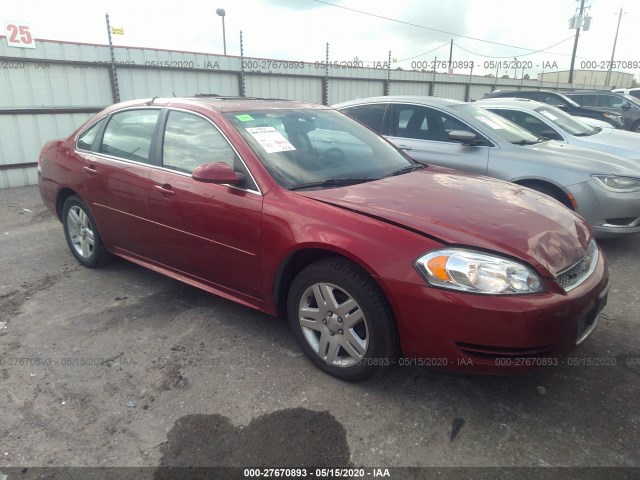 chevrolet impala 2013 2g1wg5e3xd1244408