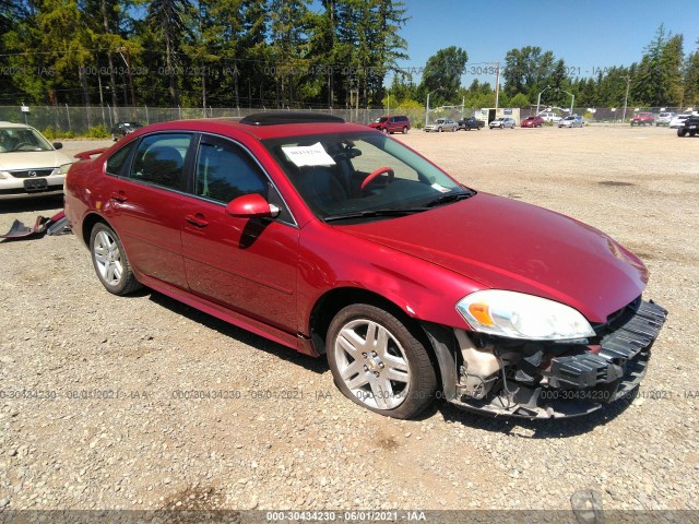 chevrolet impala 2011 2g1wg5ek1b1261490