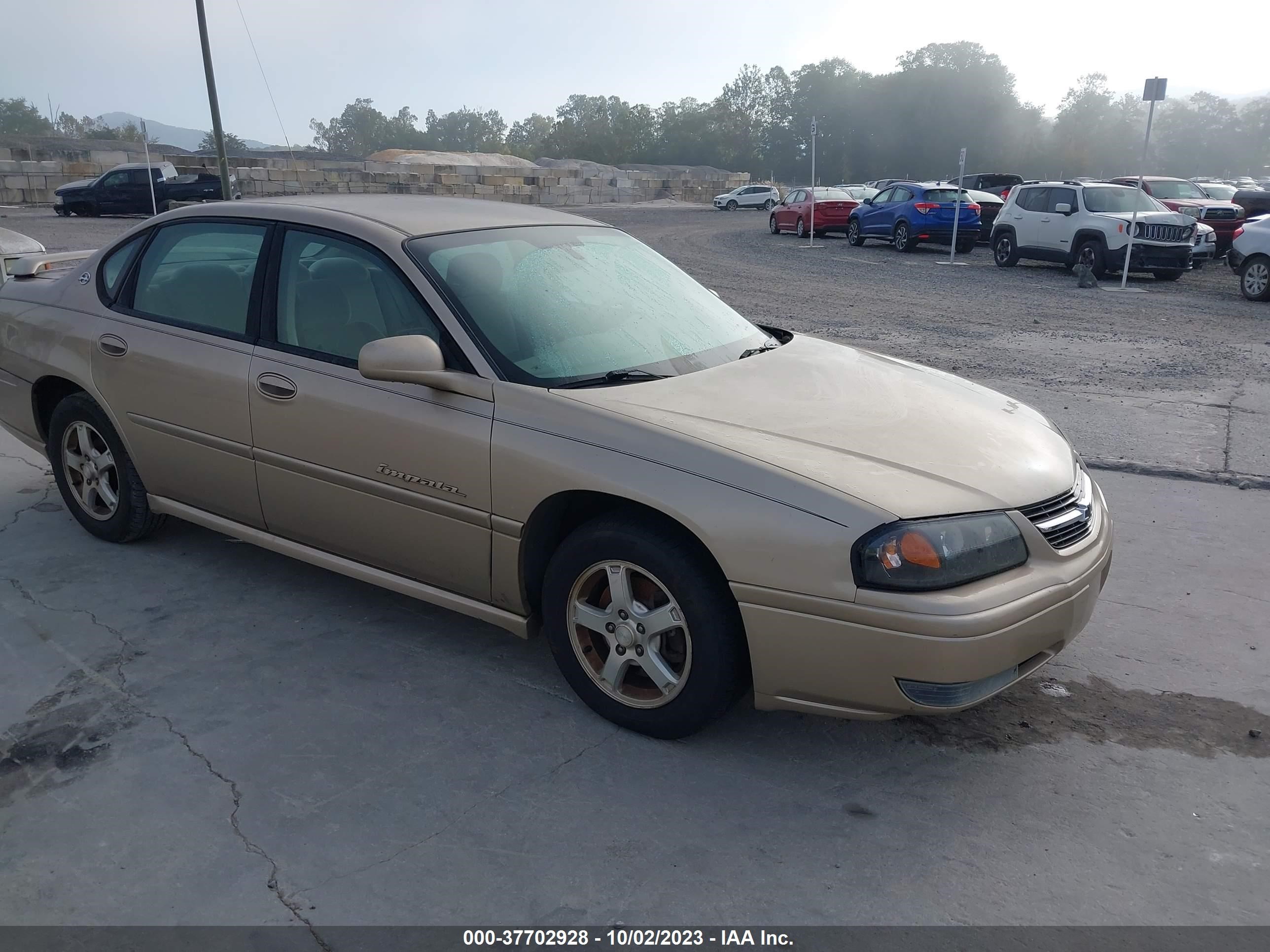 chevrolet impala 2004 2g1wh52k049235601