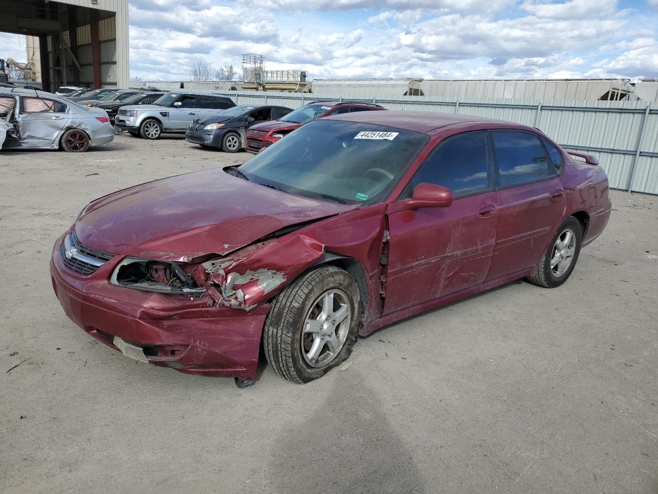 chevrolet impala 2005 2g1wh52k259365980