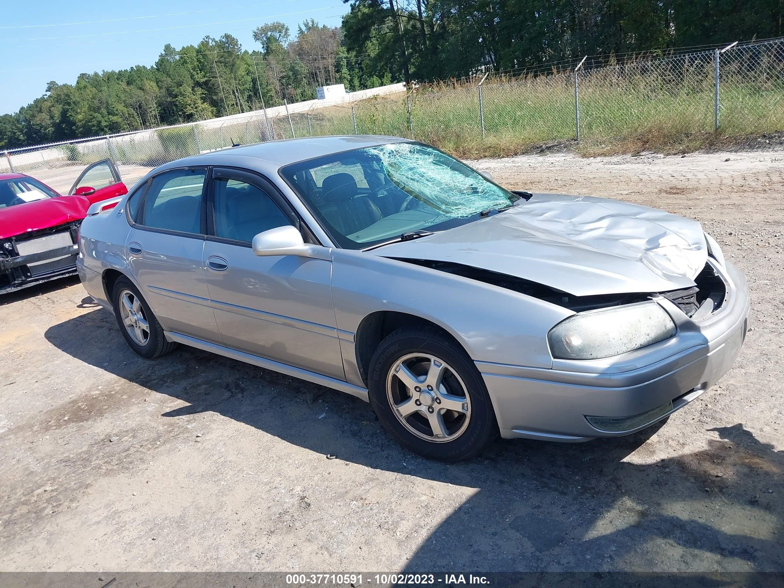 chevrolet impala 2005 2g1wh52k559158046