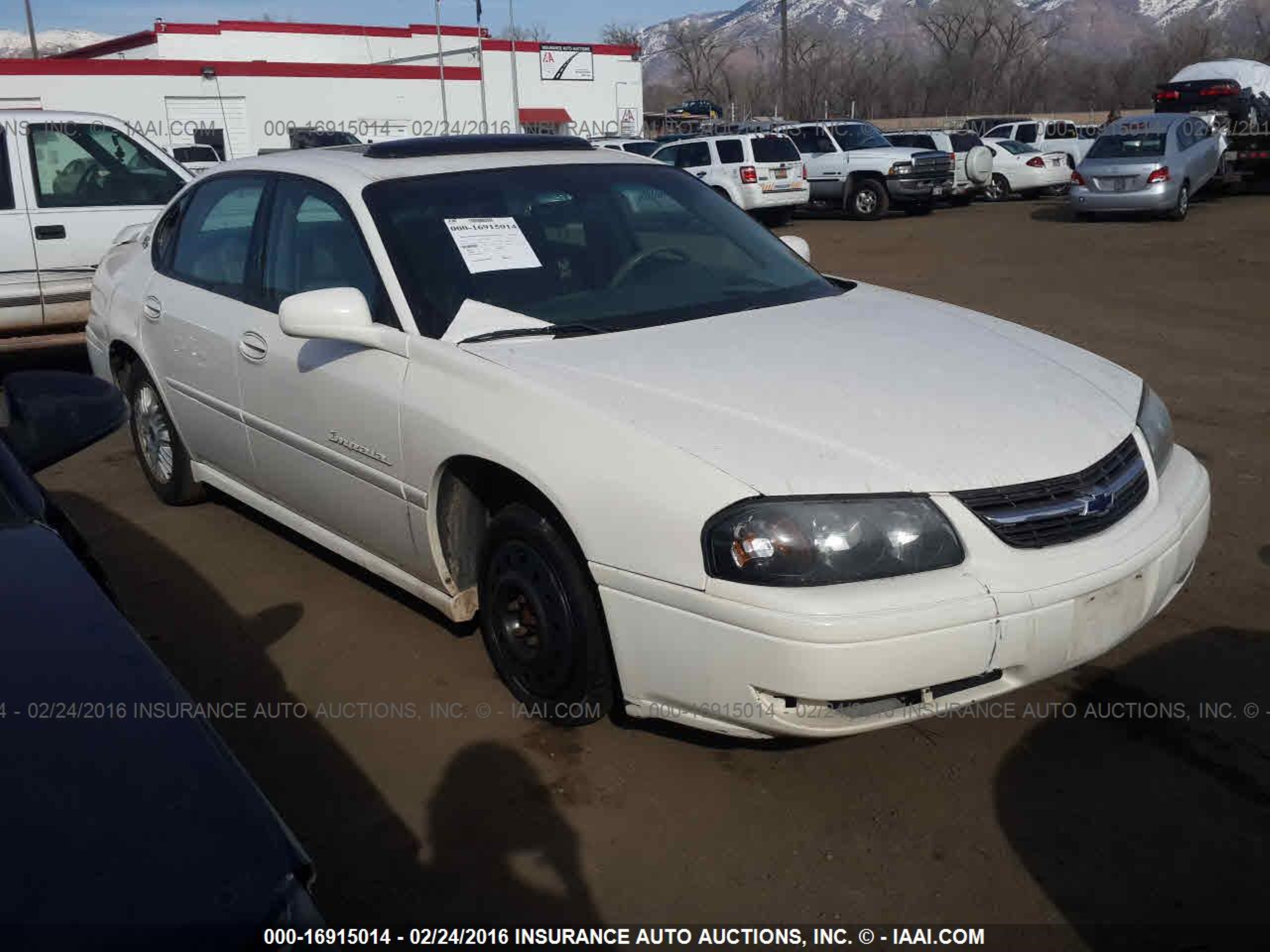 chevrolet impala 2004 2g1wh52k649407498