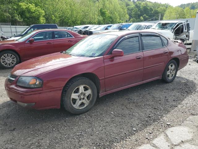 chevrolet impala 2005 2g1wh52k759326706