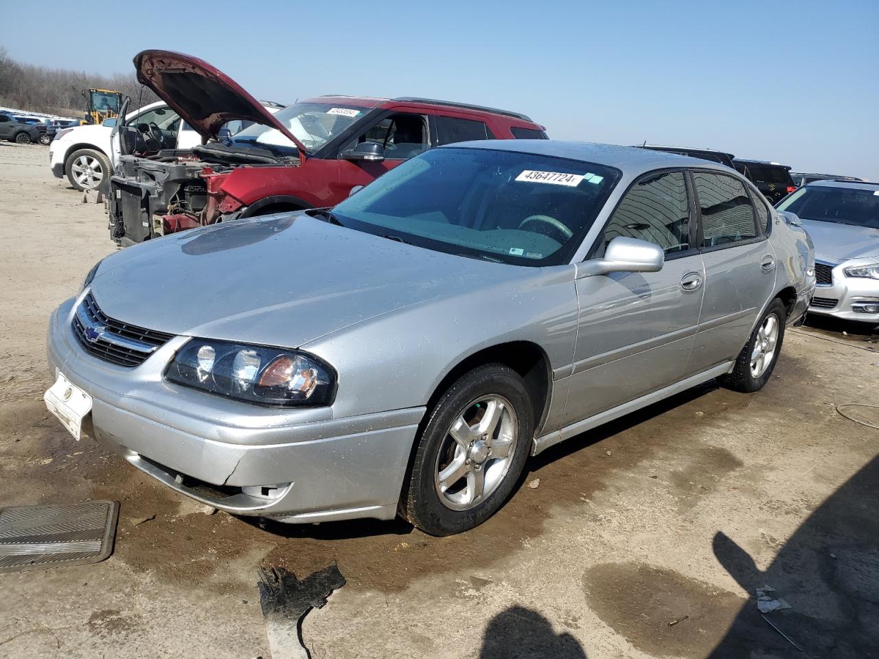 chevrolet impala 2005 2g1wh52k859187864