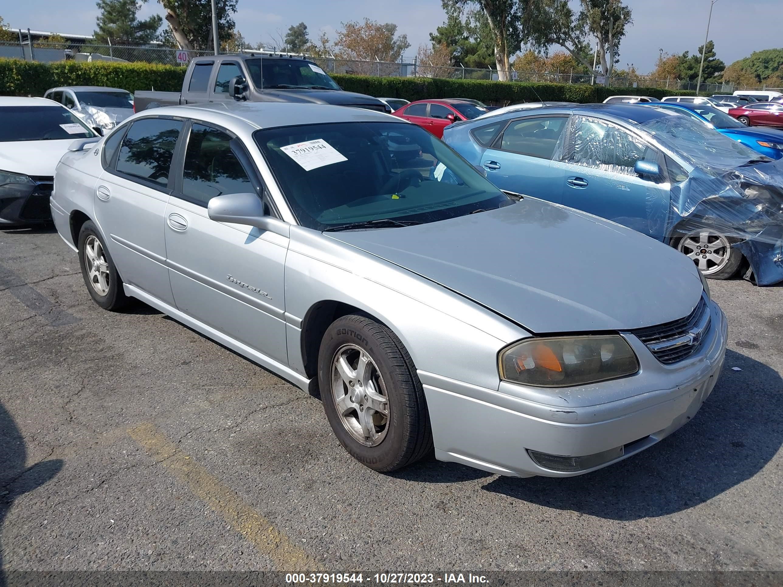 chevrolet impala 2004 2g1wh52k949390907