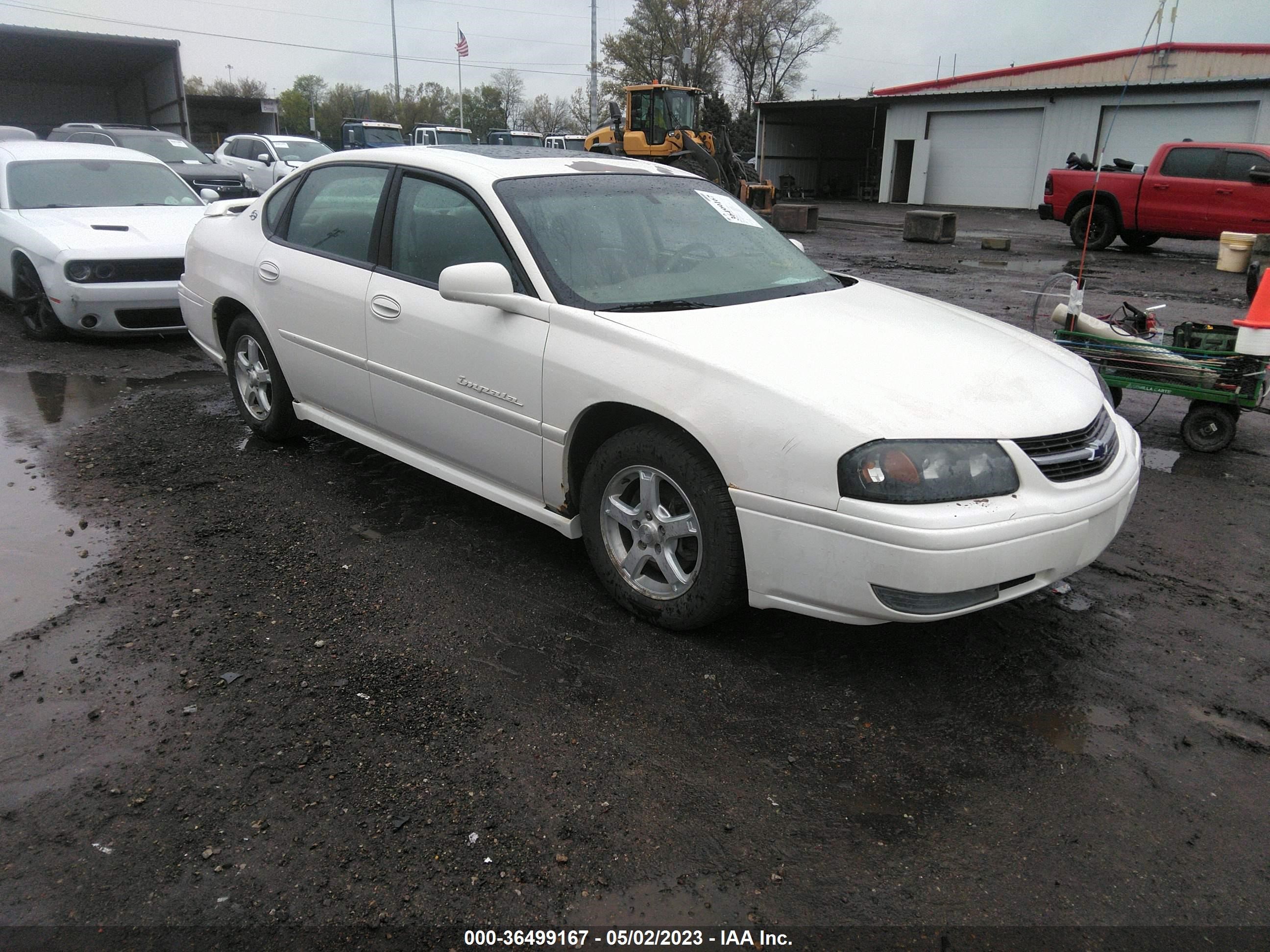 chevrolet impala 2004 2g1wh55k149307191