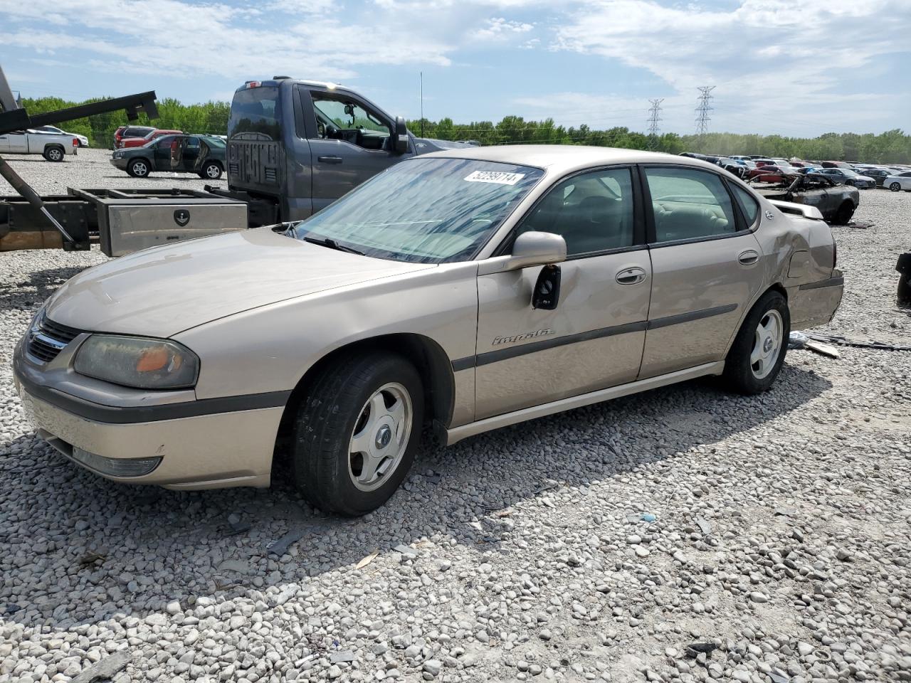 chevrolet impala 2001 2g1wh55k219300858