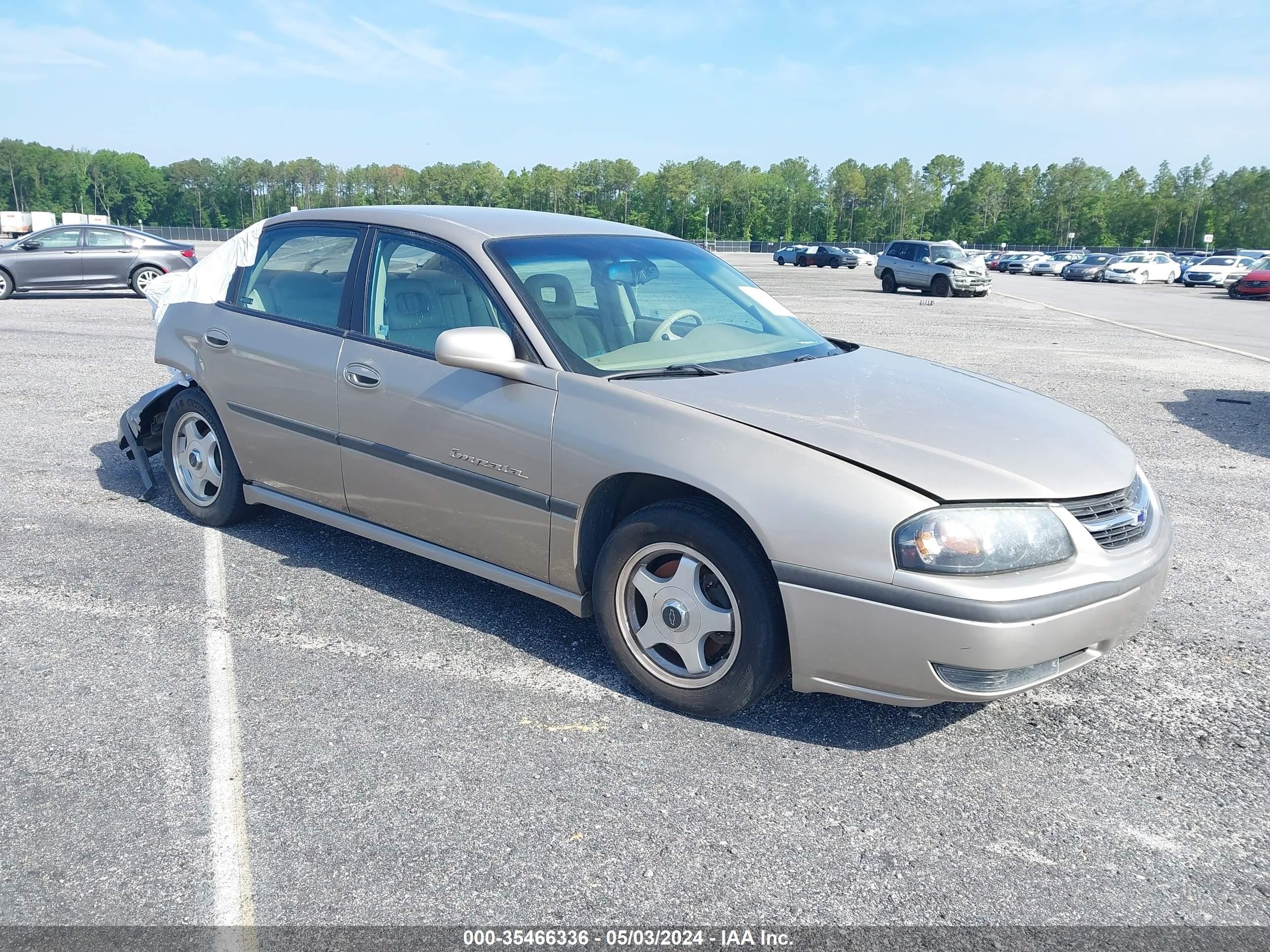 chevrolet impala 2002 2g1wh55k329382892