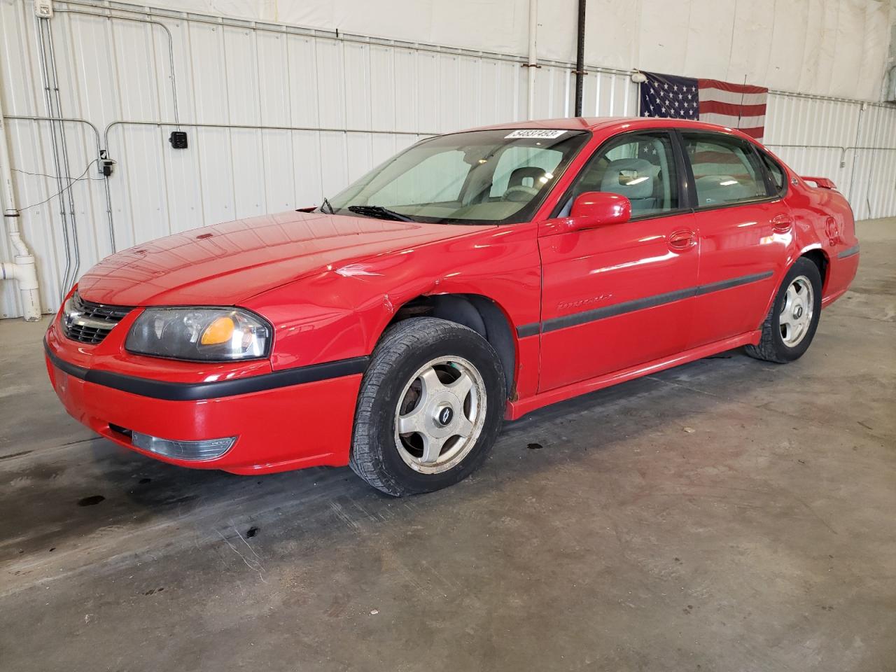 chevrolet impala 2002 2g1wh55k429213738