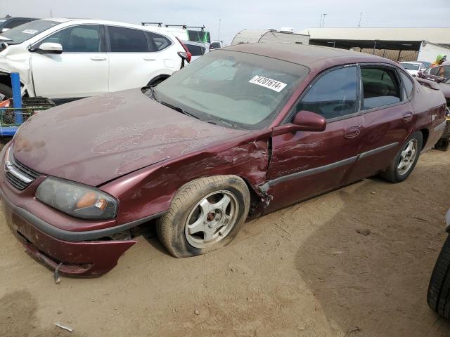 chevrolet impala ls 2001 2g1wh55k519360388