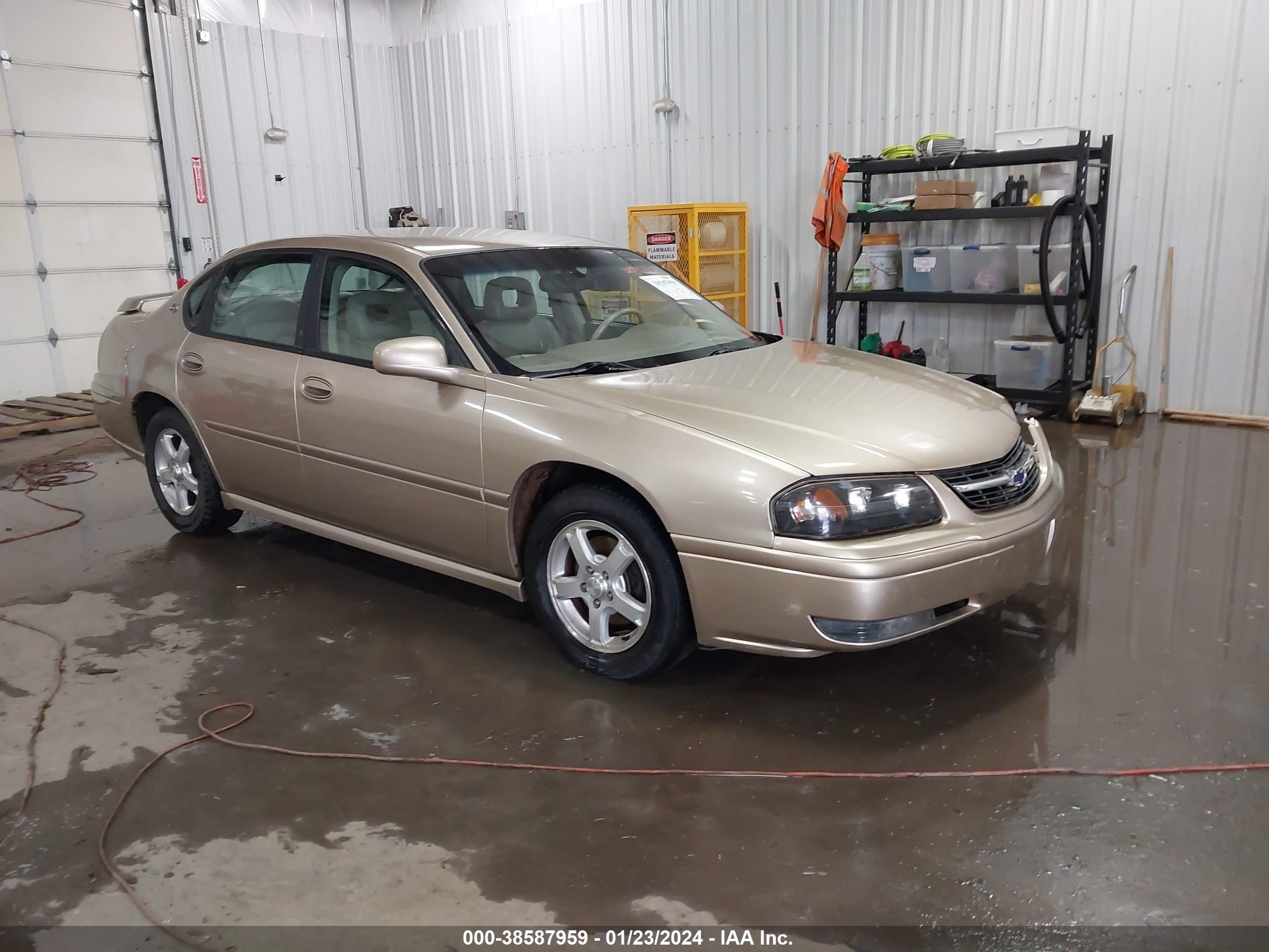 chevrolet impala 2005 2g1wh55k559347372