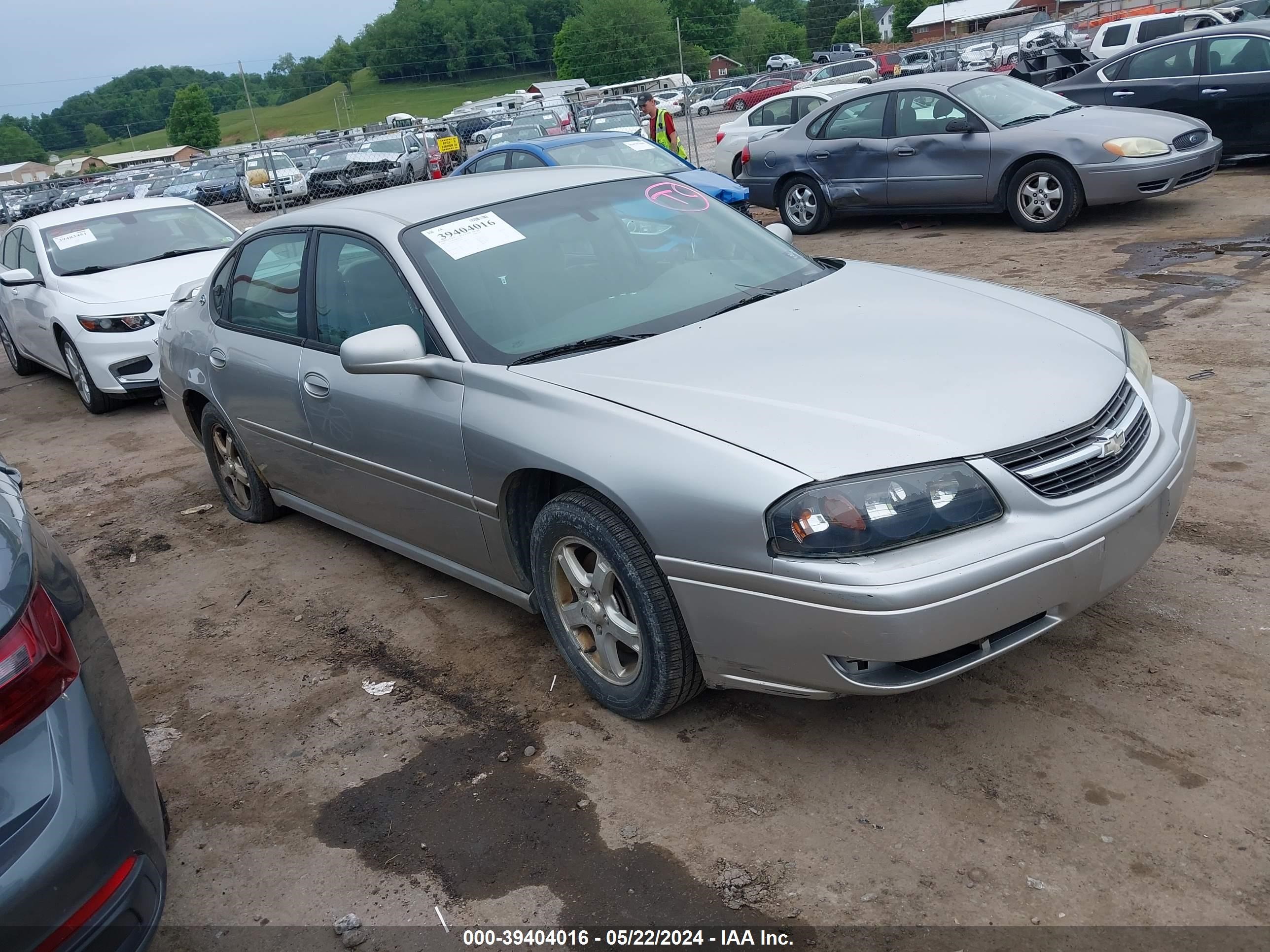 chevrolet impala 2005 2g1wh55k659351978