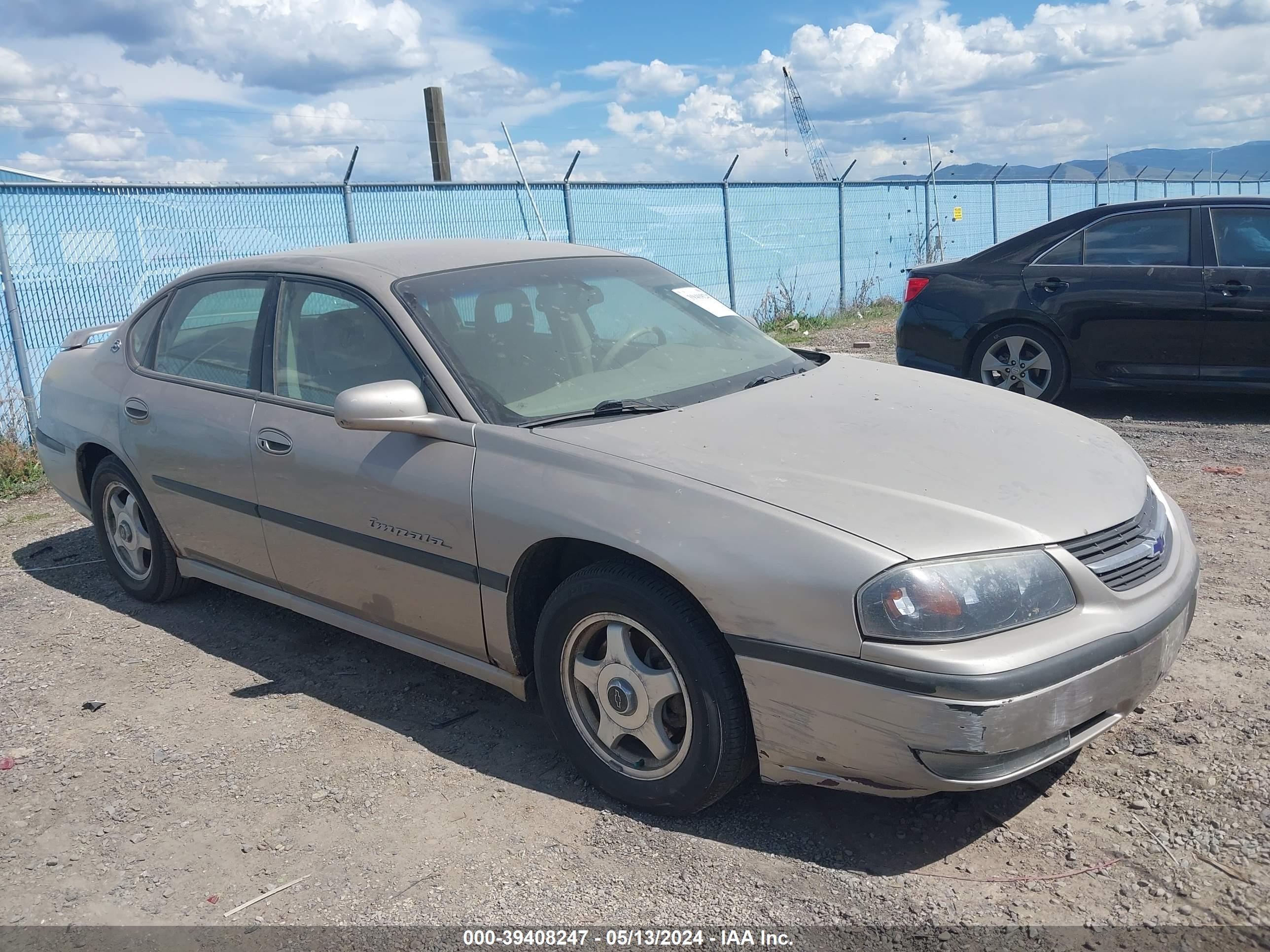 chevrolet impala 2001 2g1wh55k819346744