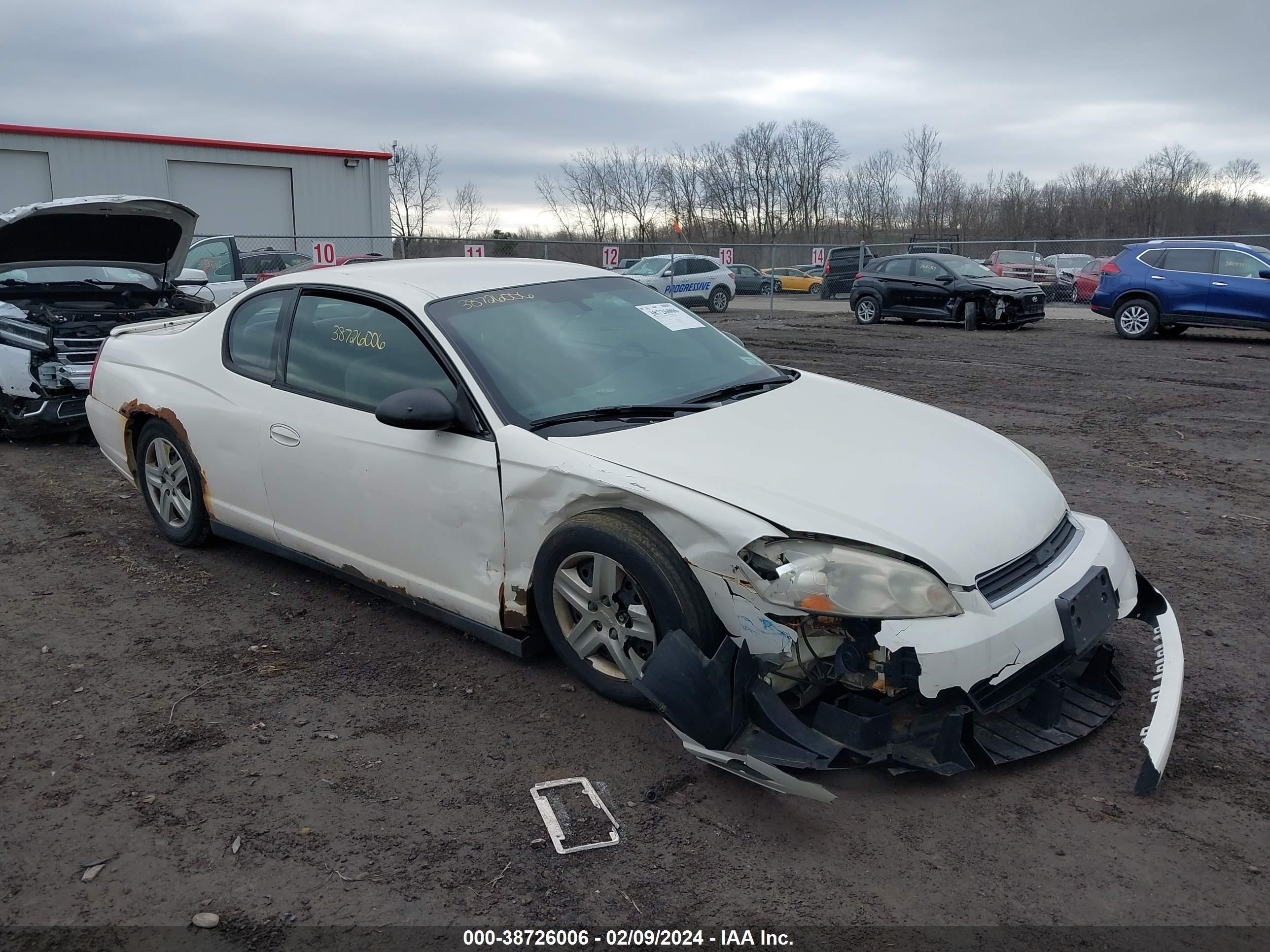 chevrolet monte carlo 2006 2g1wj15k969338673