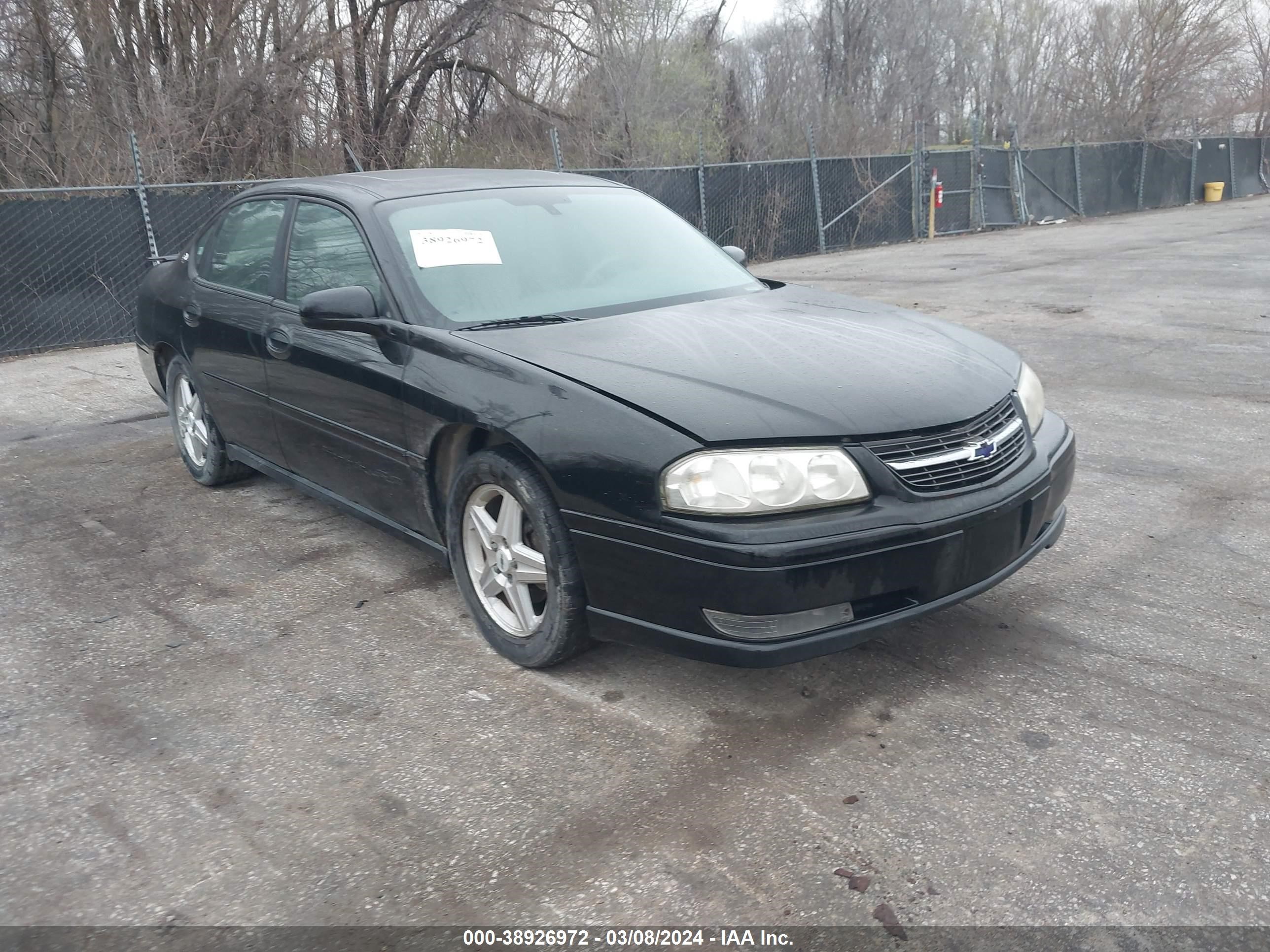 chevrolet impala 2004 2g1wp551549158407