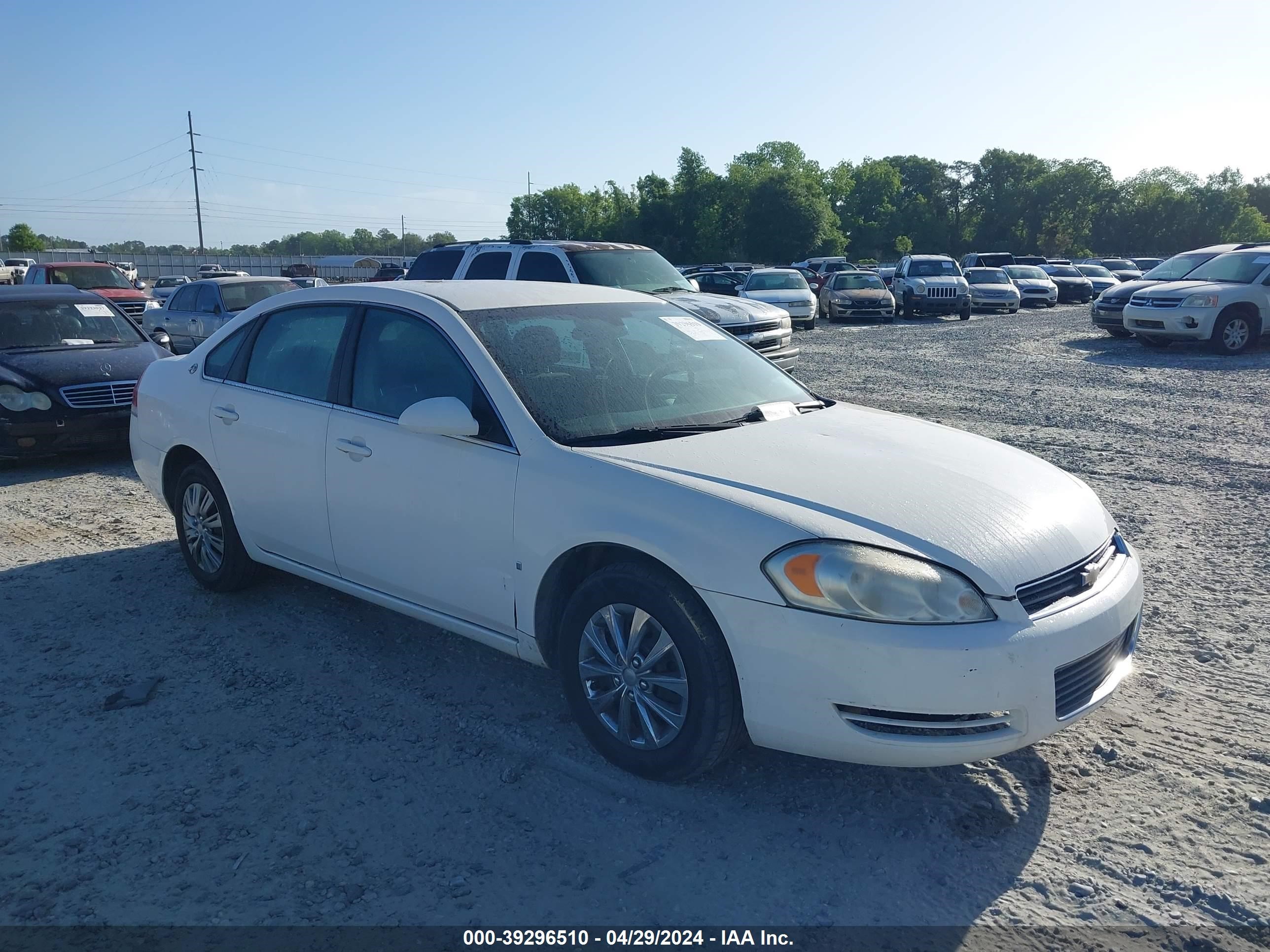 chevrolet impala 2008 2g1ws553981245943