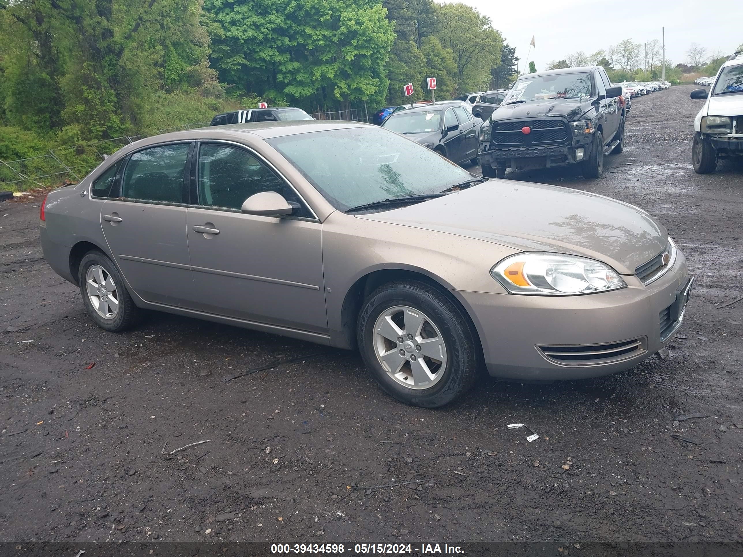 chevrolet impala 2006 2g1wt55k169328740