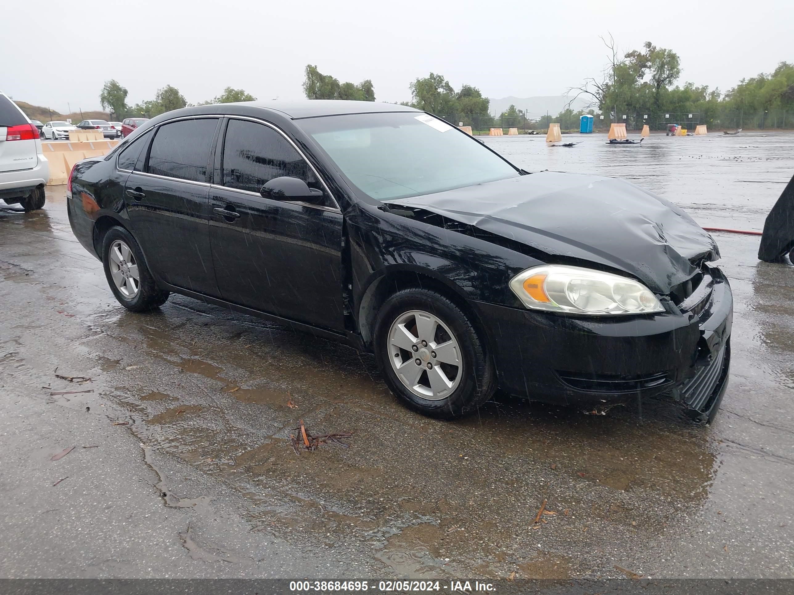 chevrolet impala 2008 2g1wt55k189108341