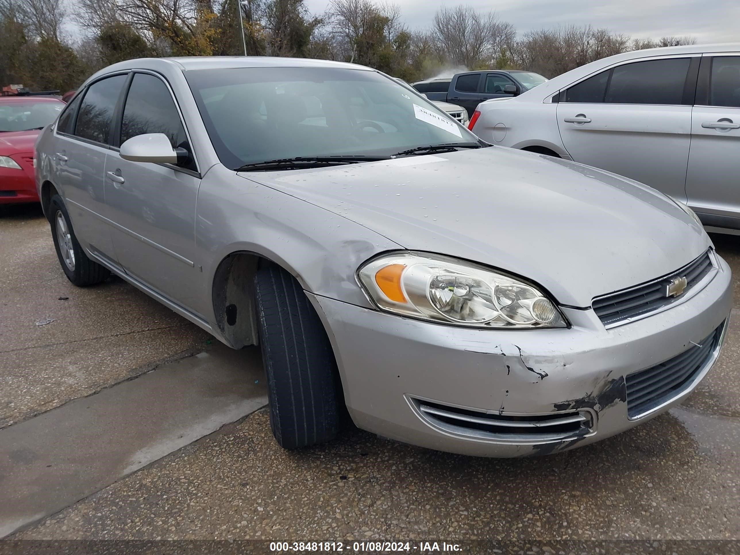 chevrolet impala 2007 2g1wt55k379147947