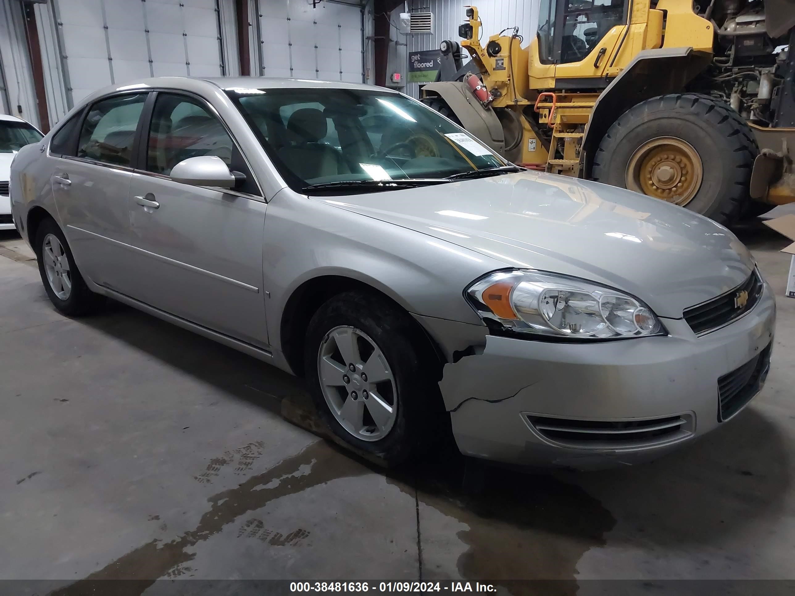 chevrolet impala 2008 2g1wt55n089280872