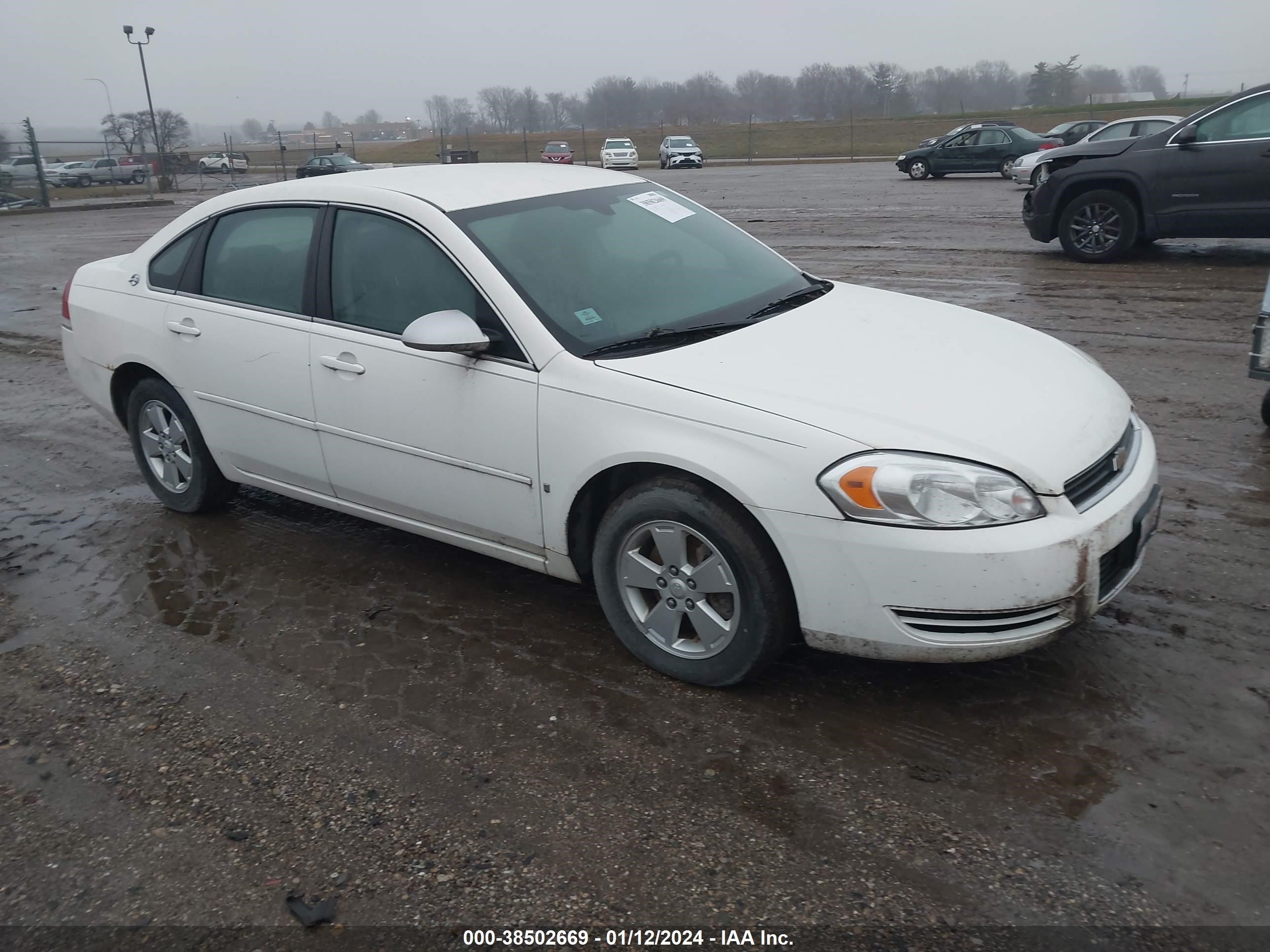 chevrolet impala 2008 2g1wt55nx89248365