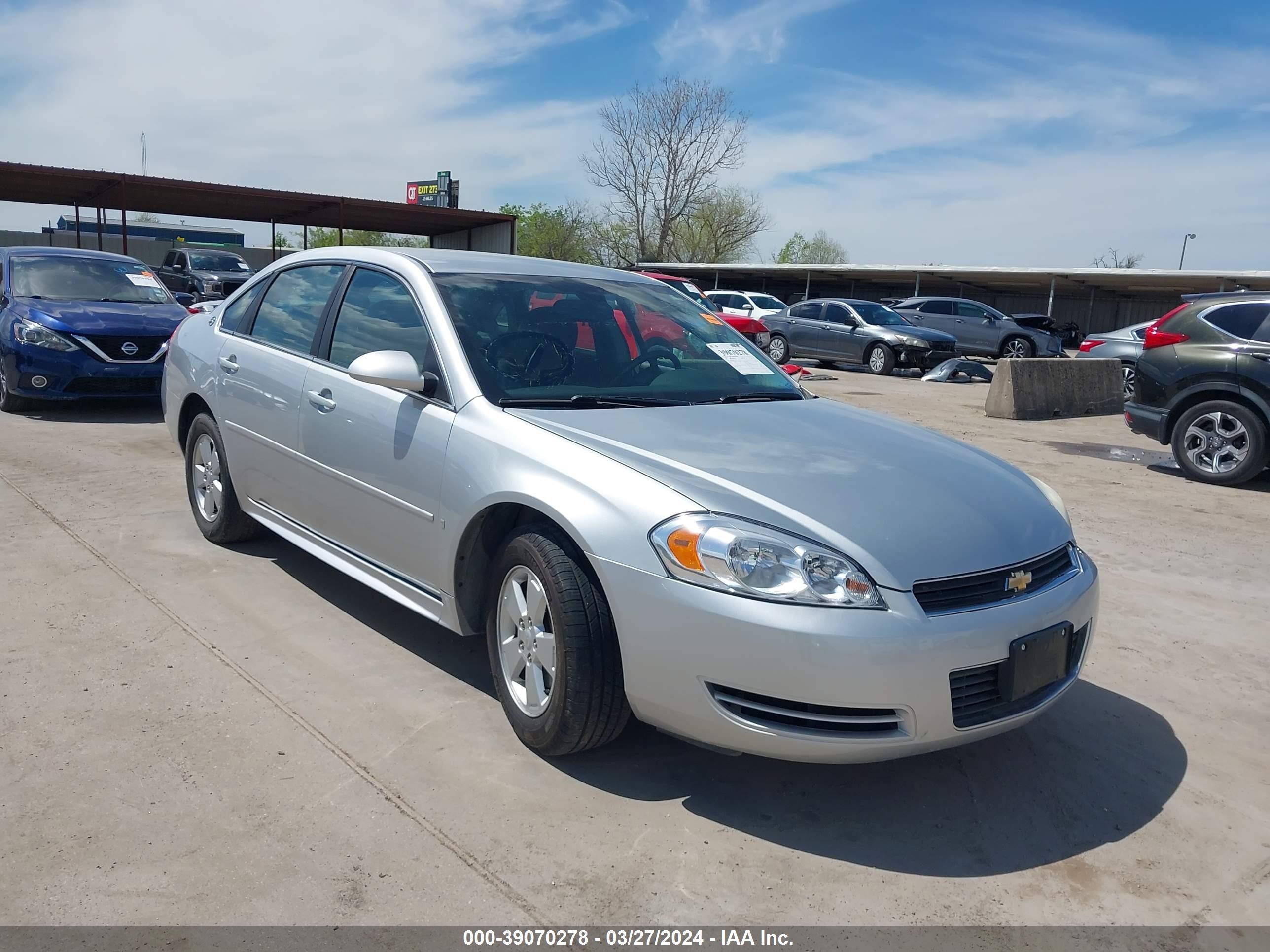 chevrolet impala 2009 2g1wt57k091203292