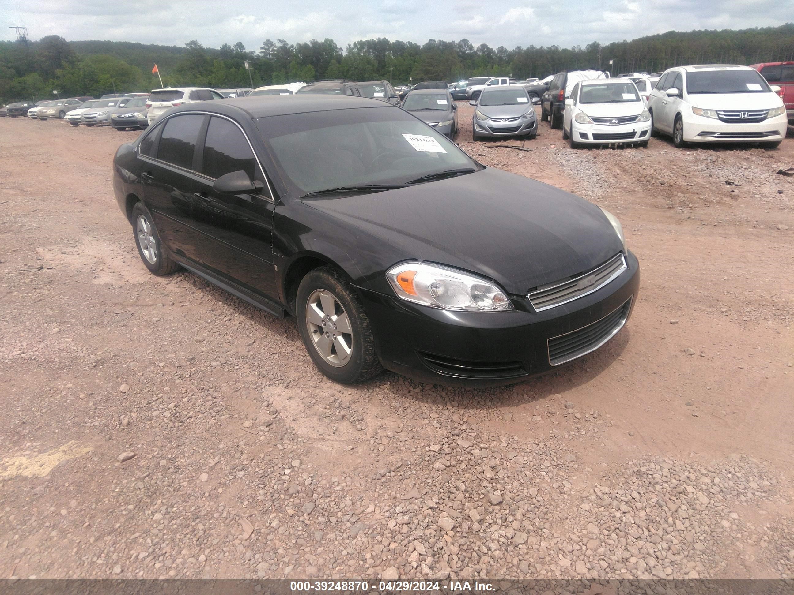 chevrolet impala 2009 2g1wt57k191281953