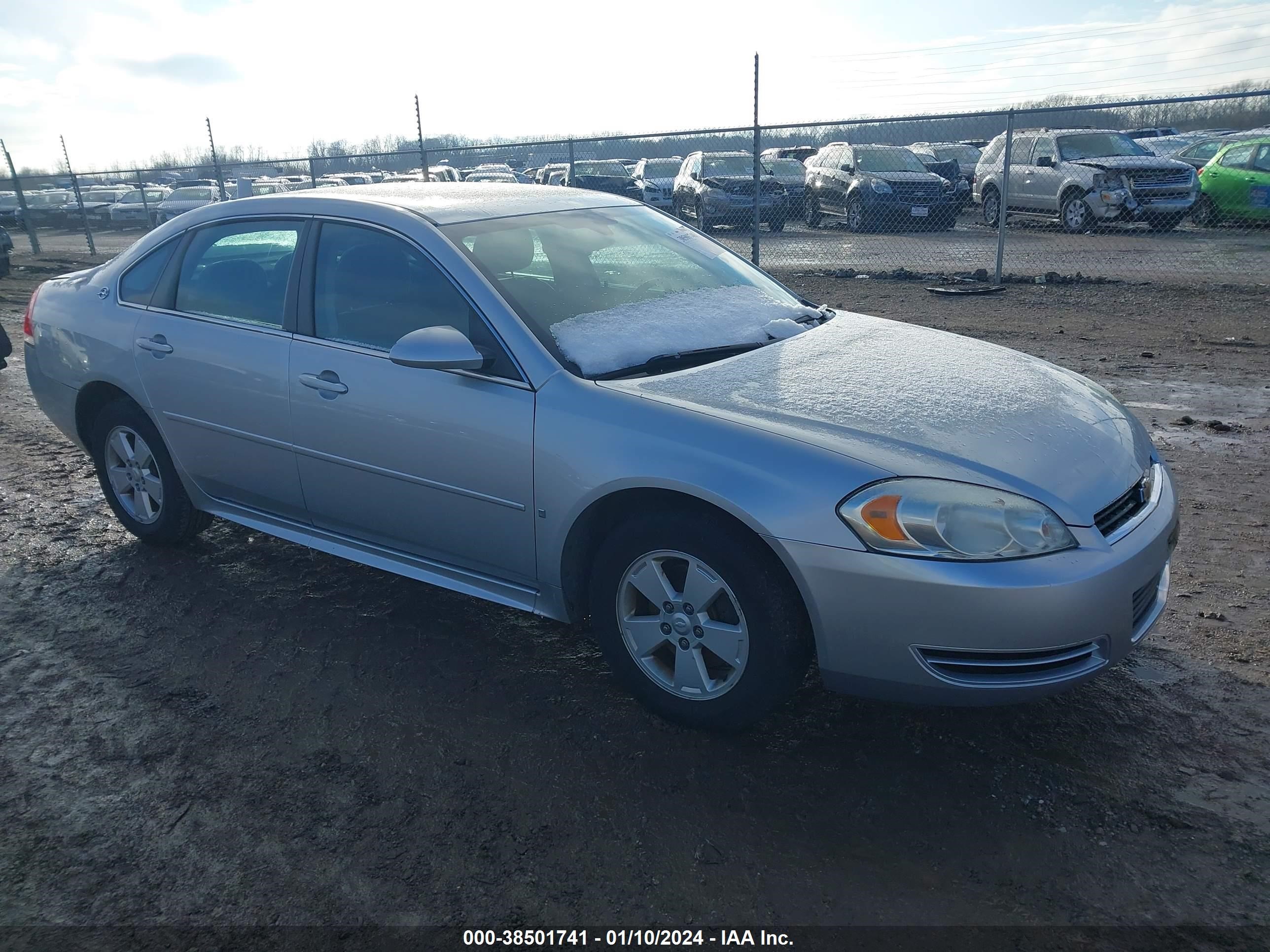 chevrolet impala 2009 2g1wt57k291201396