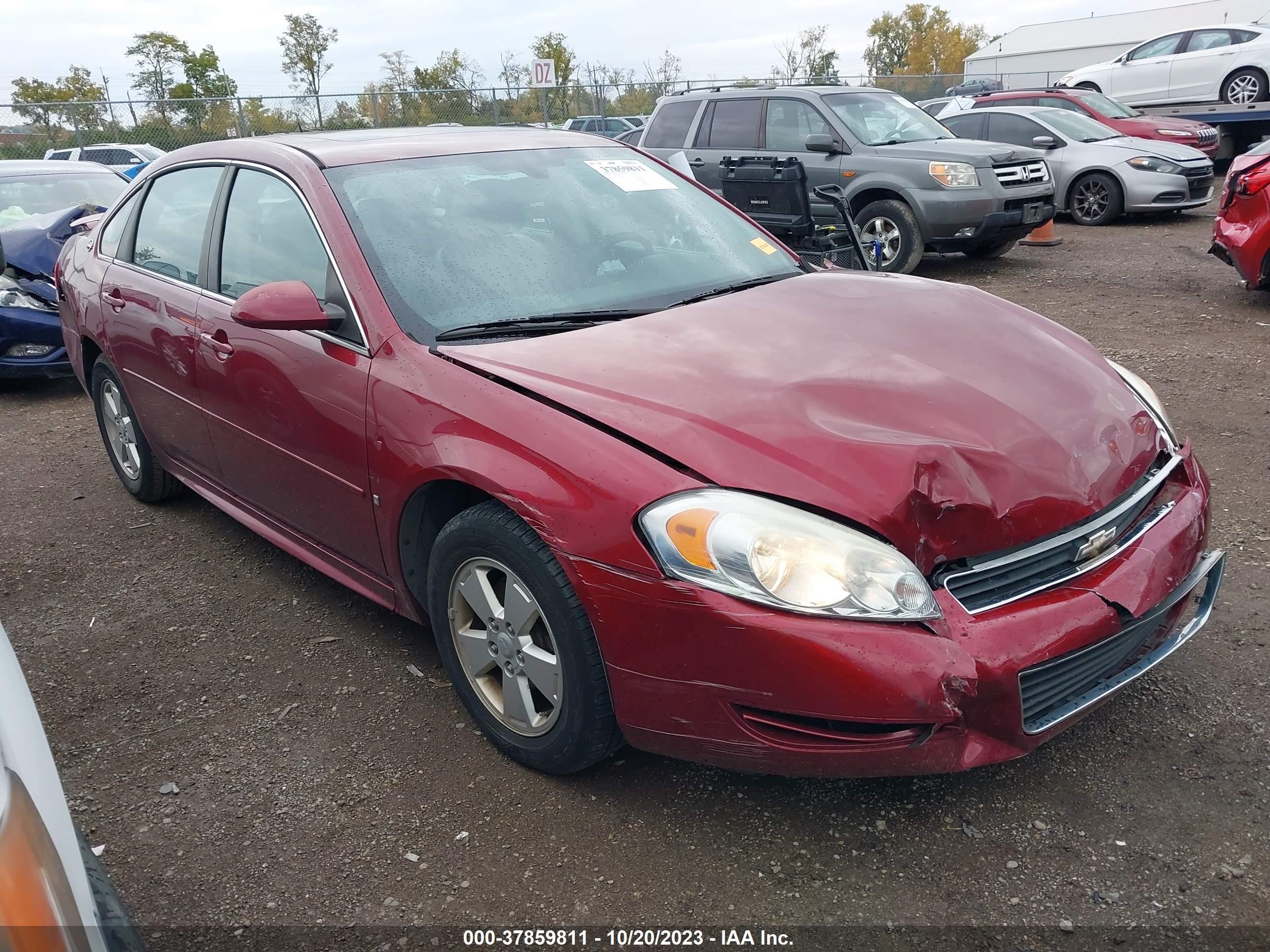 chevrolet impala 2009 2g1wt57k391166075