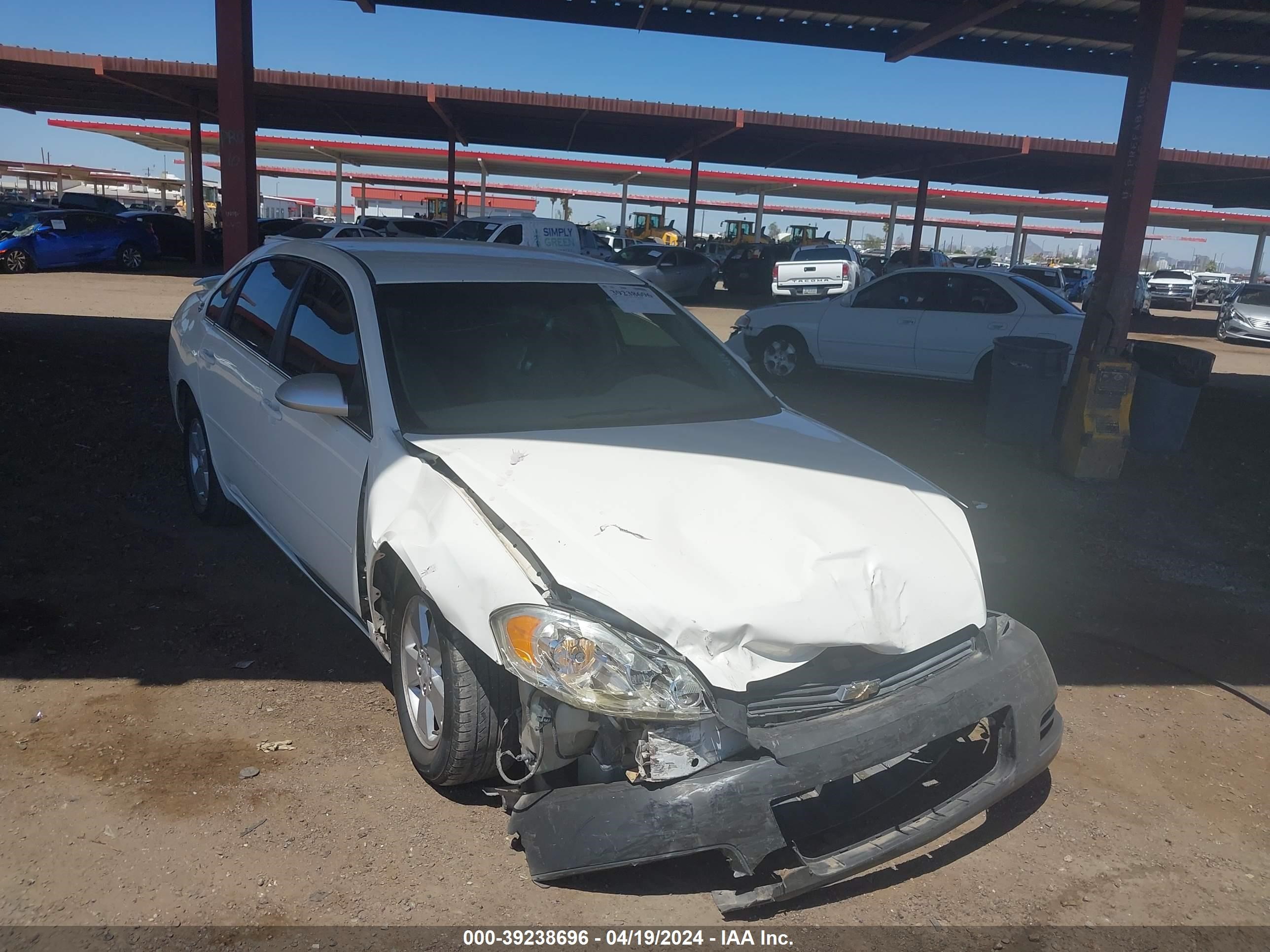 chevrolet impala 2009 2g1wt57k391282943