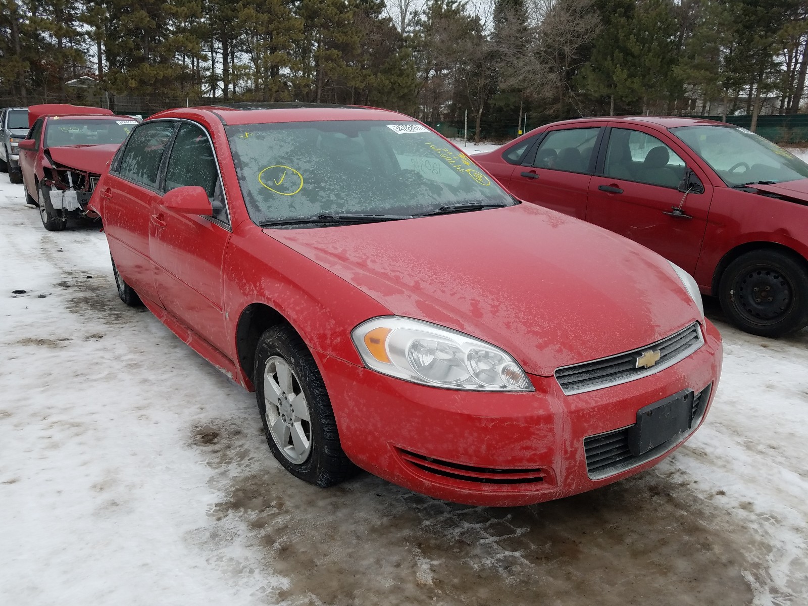 chevrolet impala 1lt 2009 2g1wt57k491231242