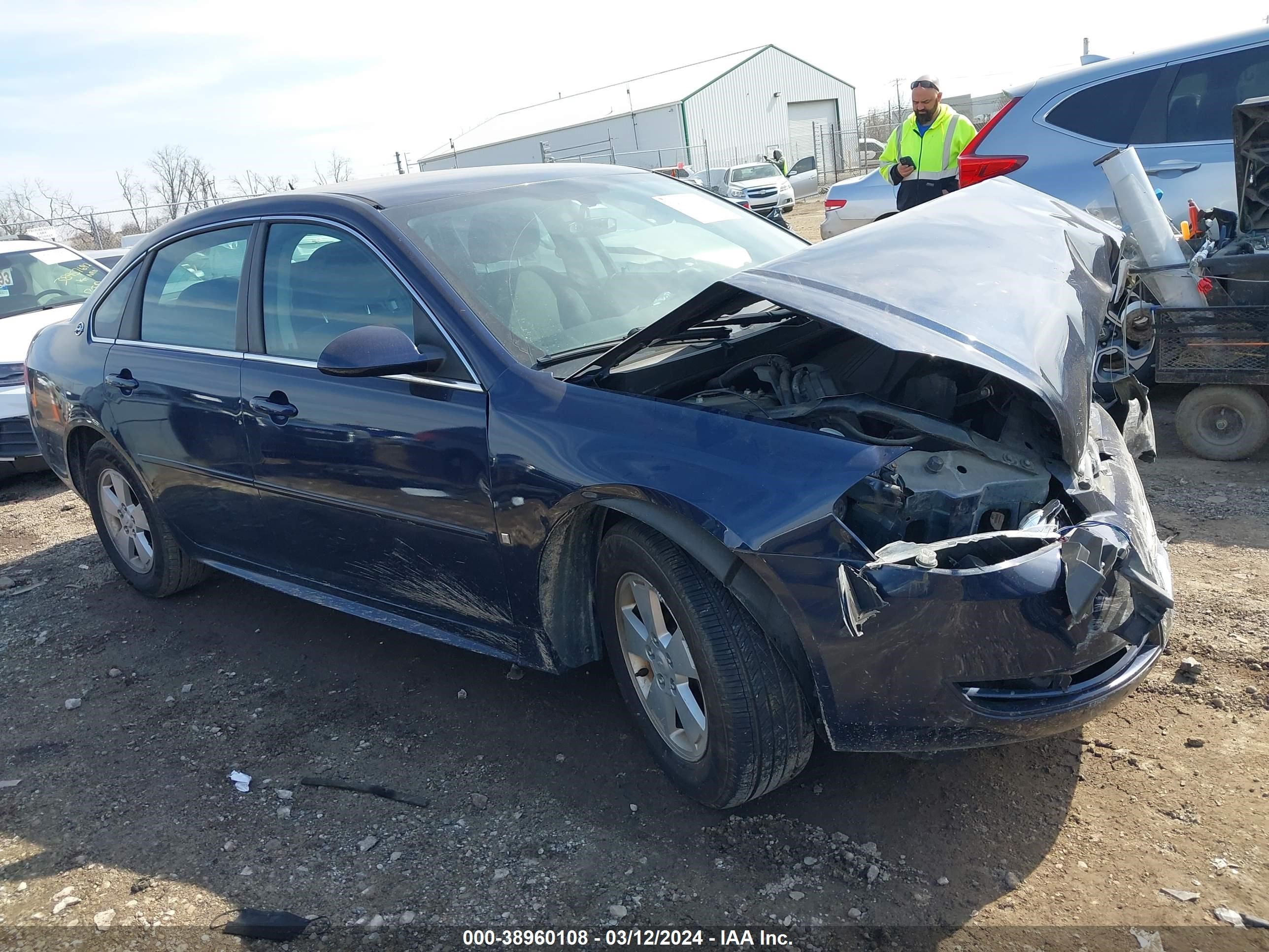 chevrolet impala 2009 2g1wt57k591137595