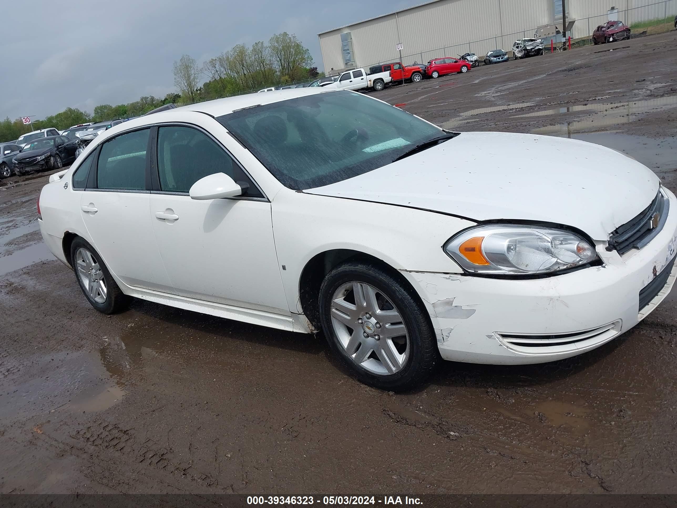 chevrolet impala 2009 2g1wt57k591290607