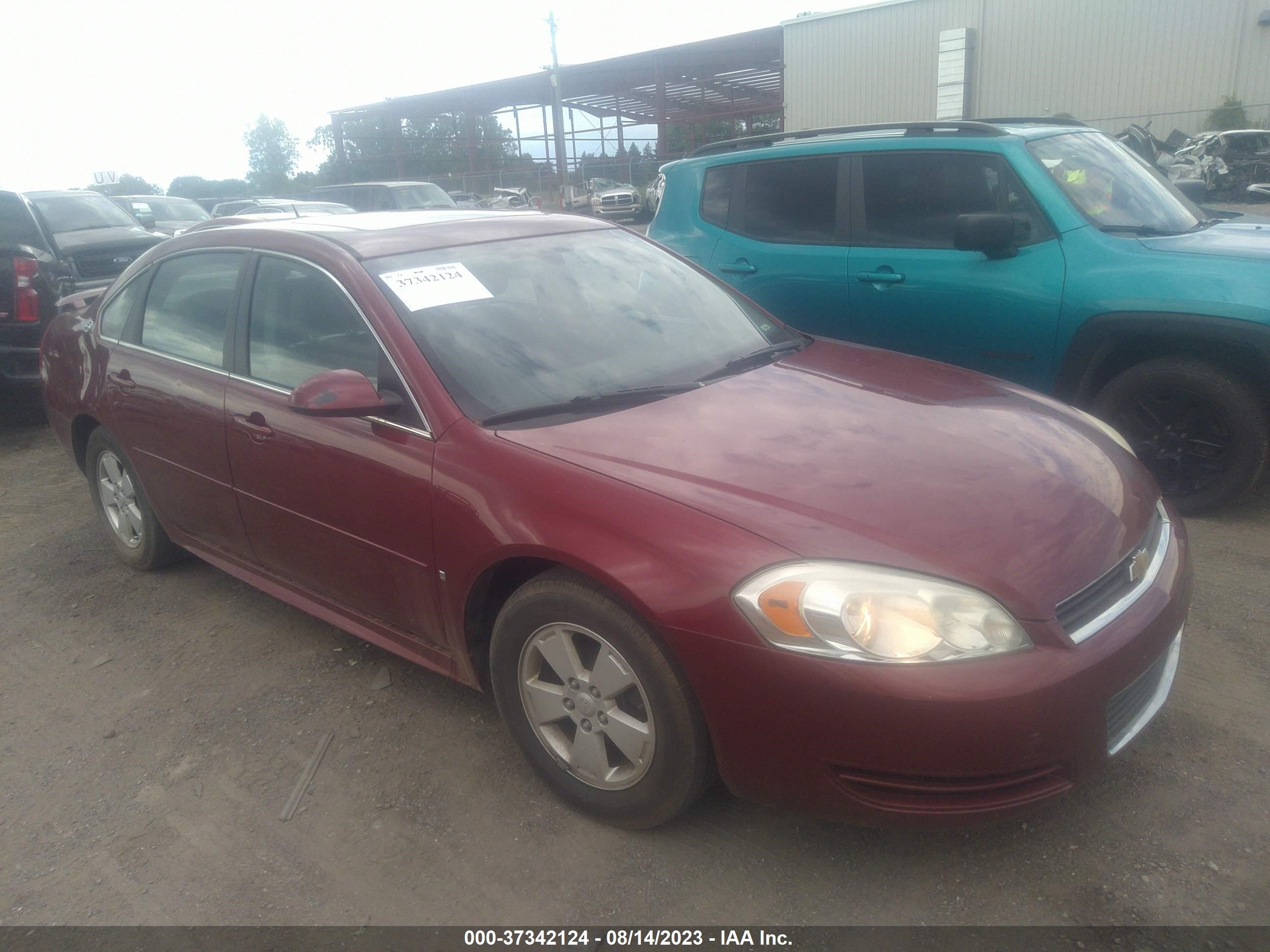 chevrolet impala 2009 2g1wt57k791146623