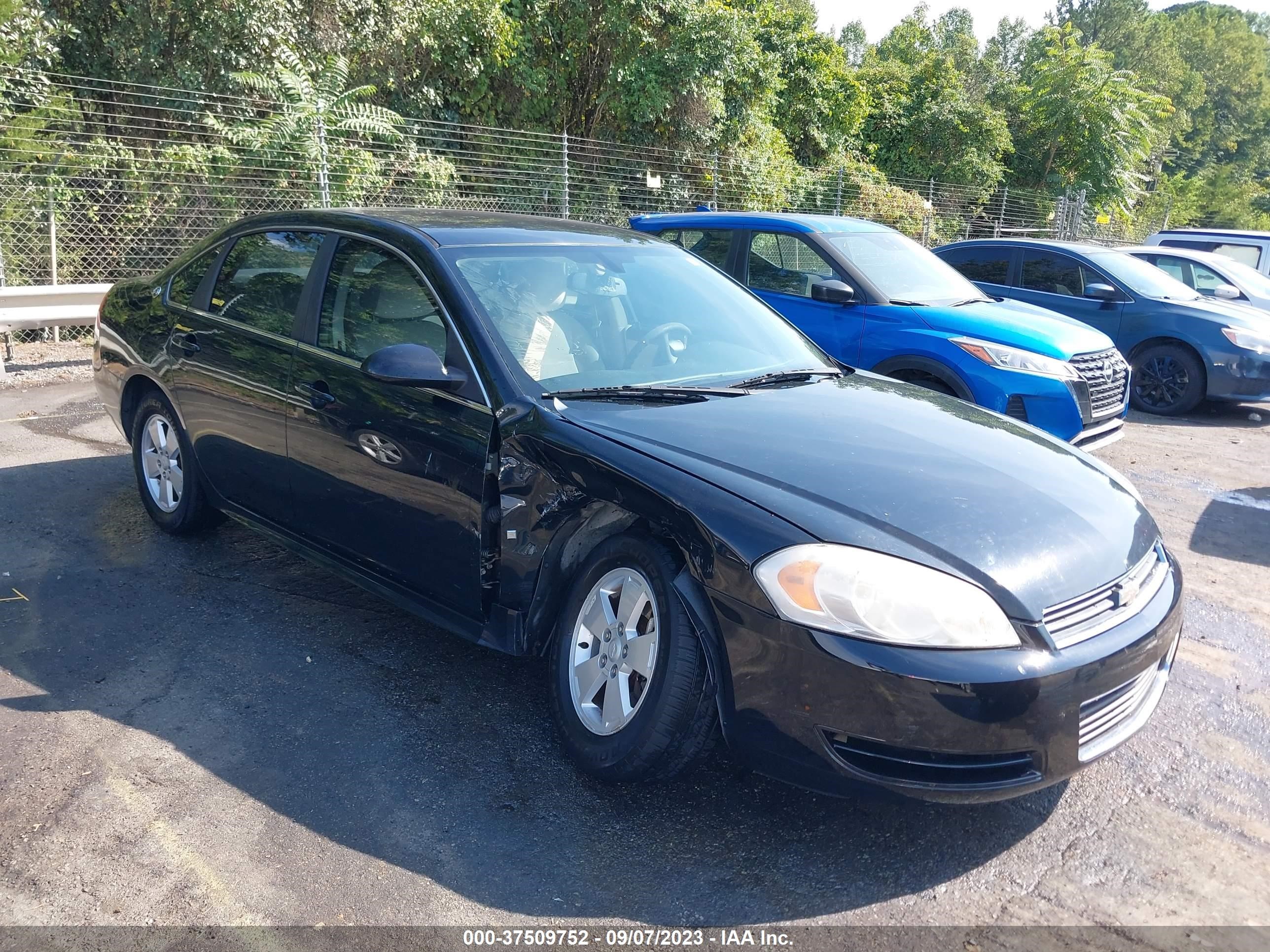 chevrolet impala 2009 2g1wt57k791161526