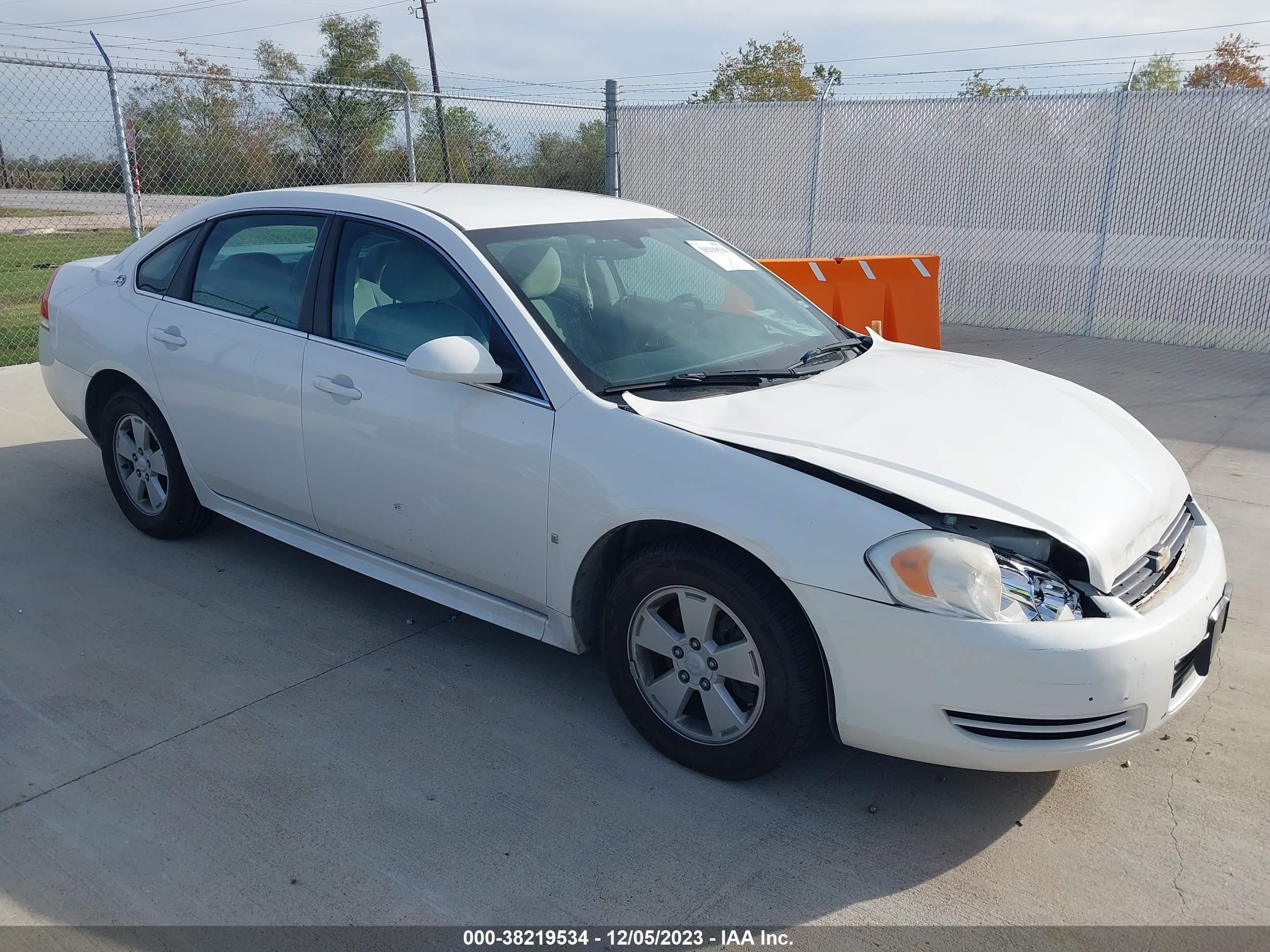 chevrolet impala 2009 2g1wt57k791293010